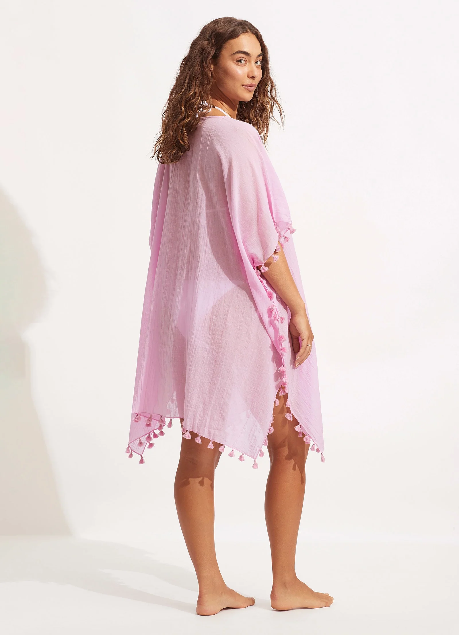 Amnesia Kaftan - Wild Rose - Image 4
