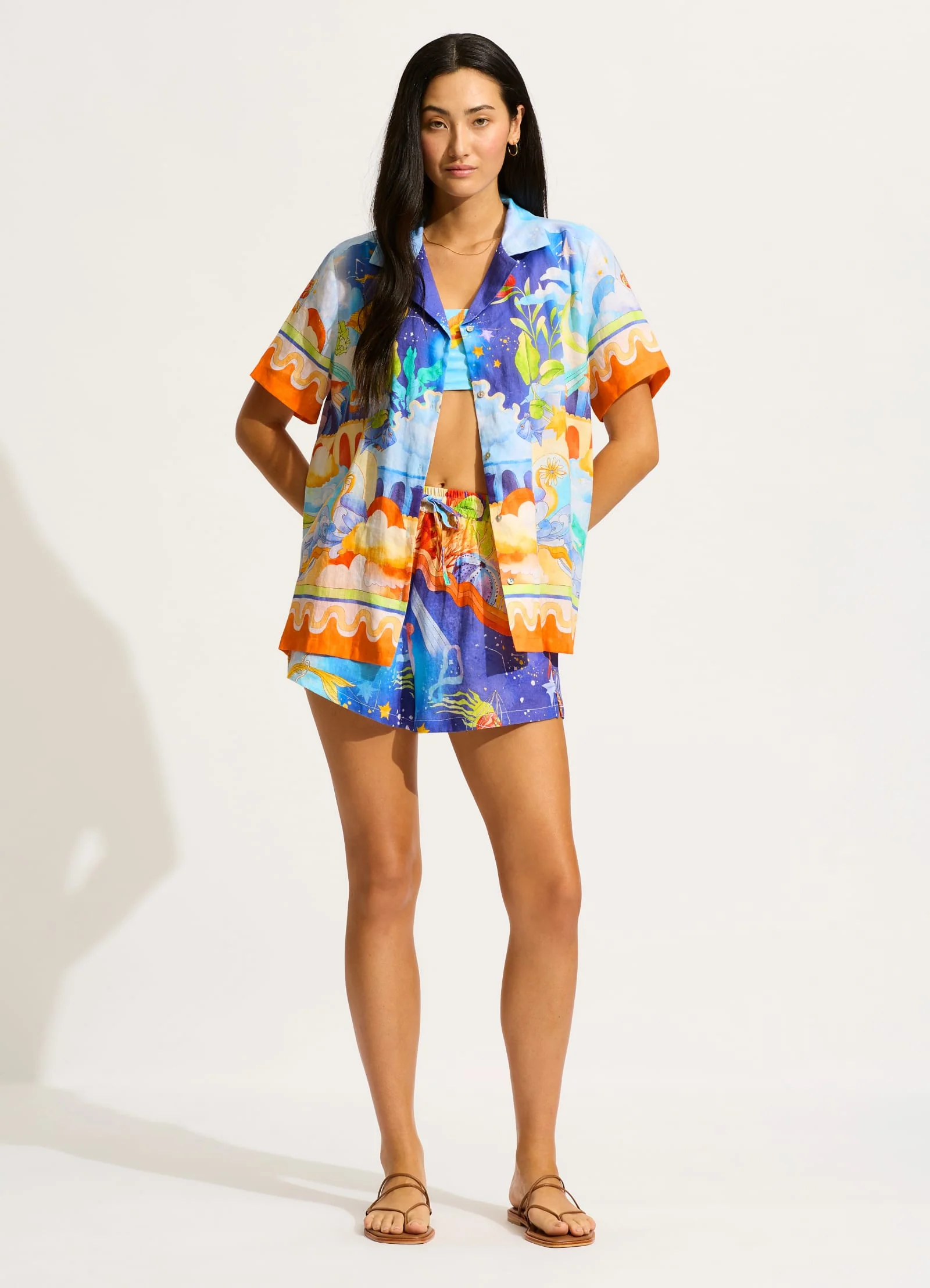 Aquarius Short - Turquoise
