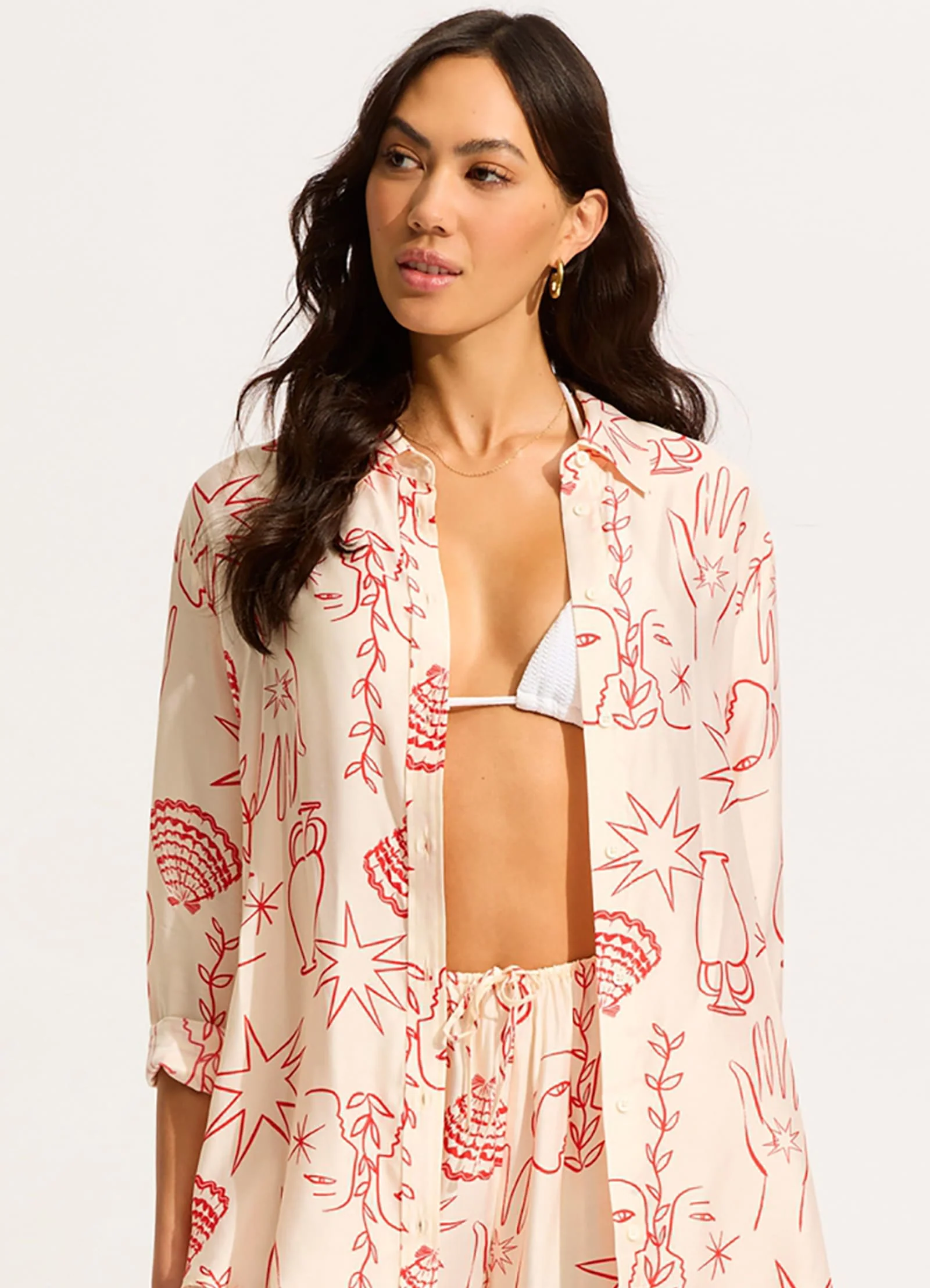 Atlantis Shirt - Ecru - Image 2