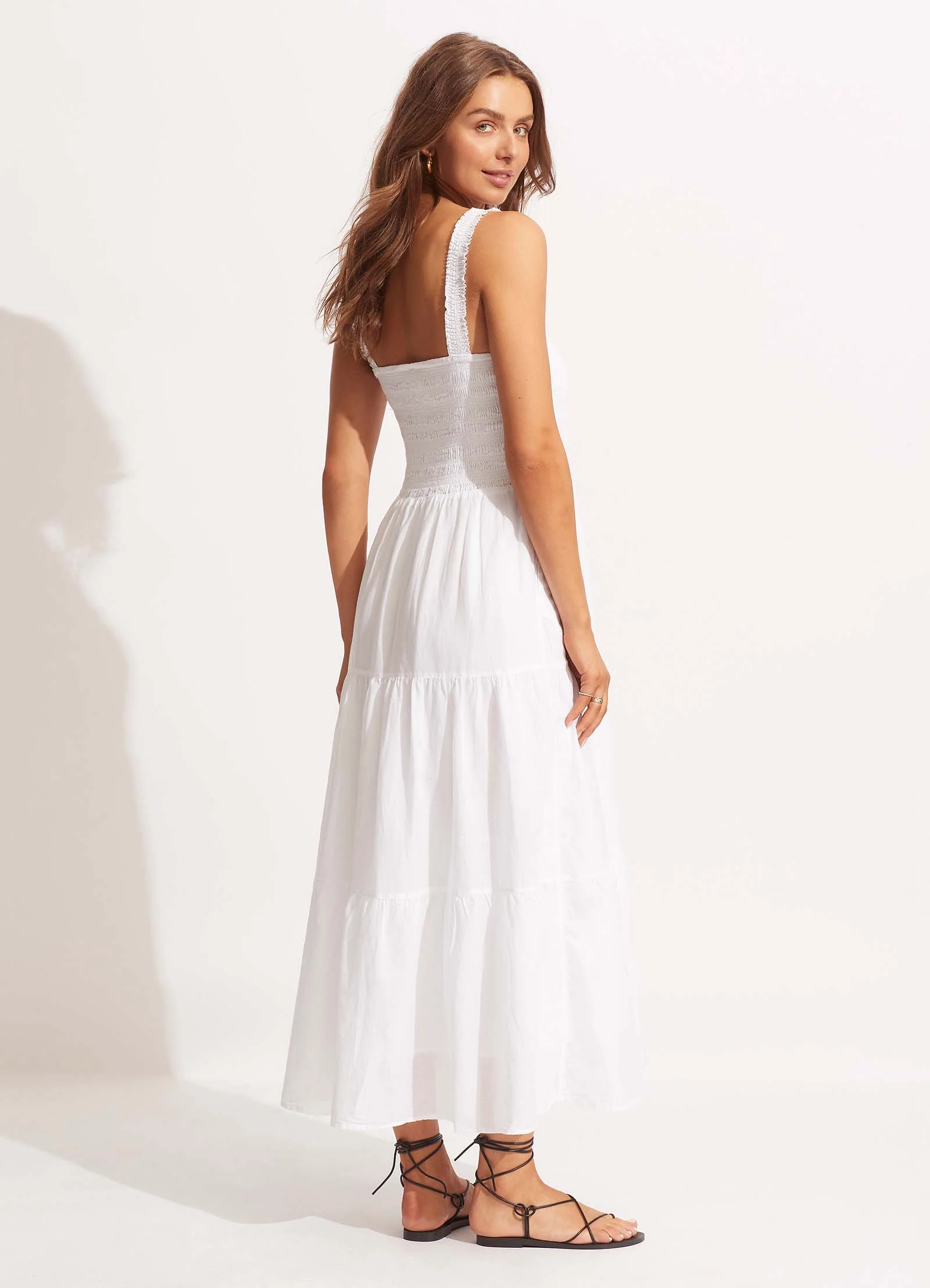 Beach House Dress - White - Image 3