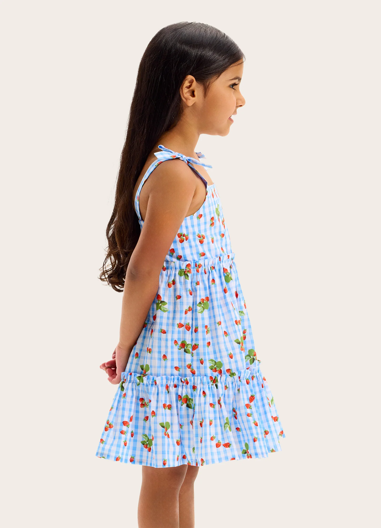 Beach Picnic Tiered Dress - Image 4