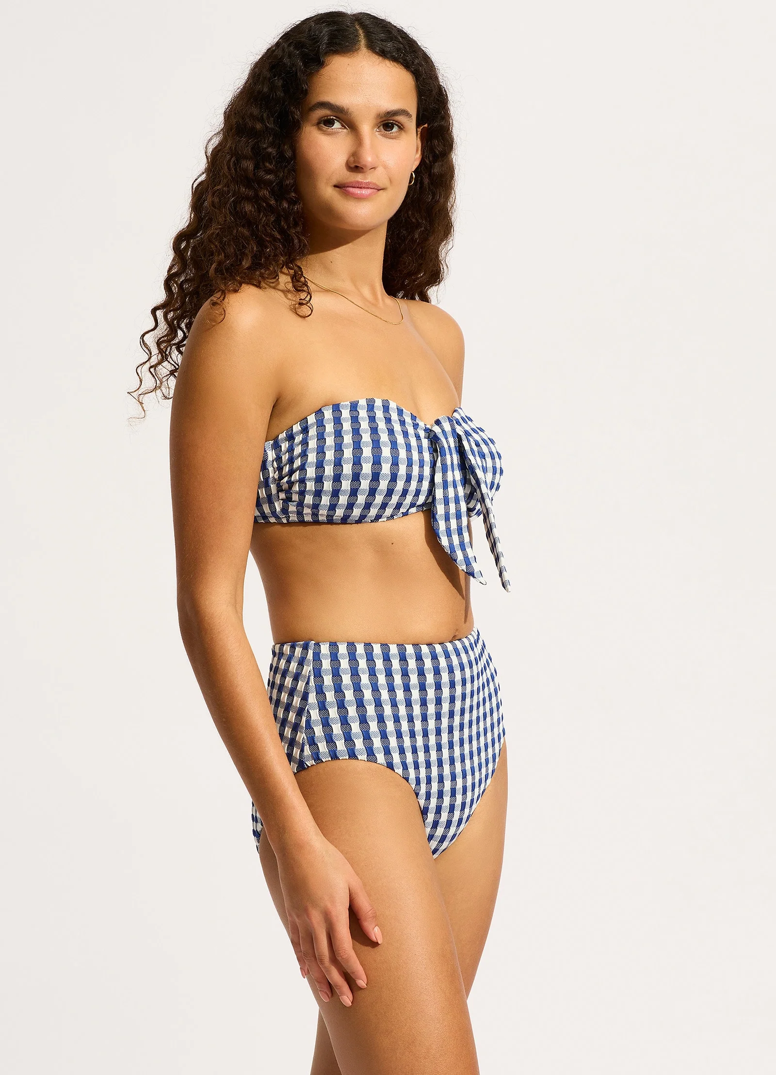 Bella Bandeau Bikini Top - Ultramarine - Image 3