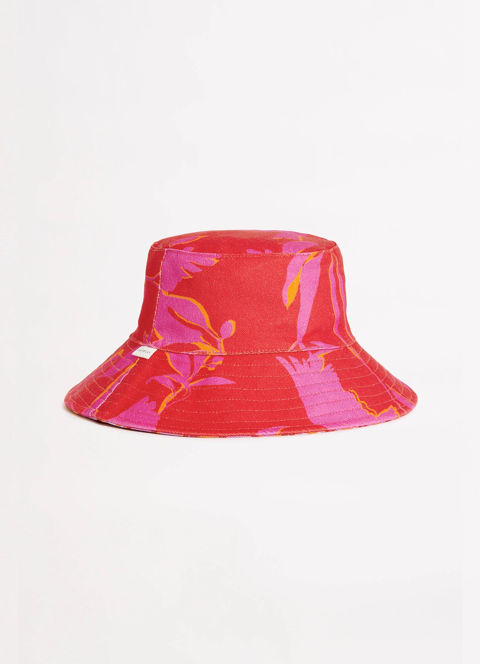 Birds Of Paradise Bucket Hat - Chilli Red - Image 2