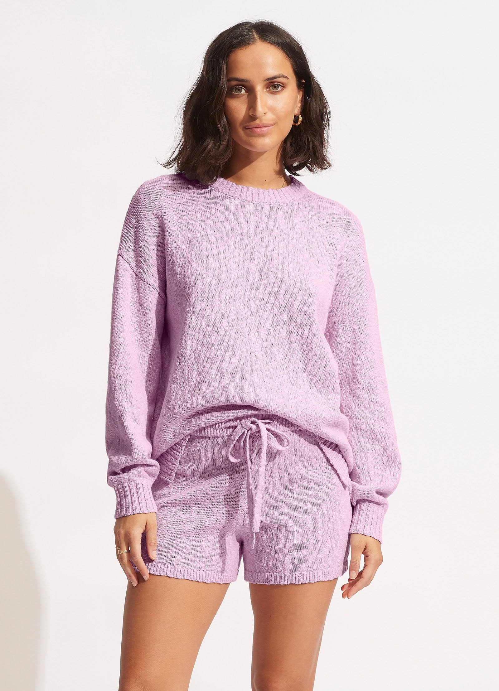 Boucle Short - Lilac - Image 5