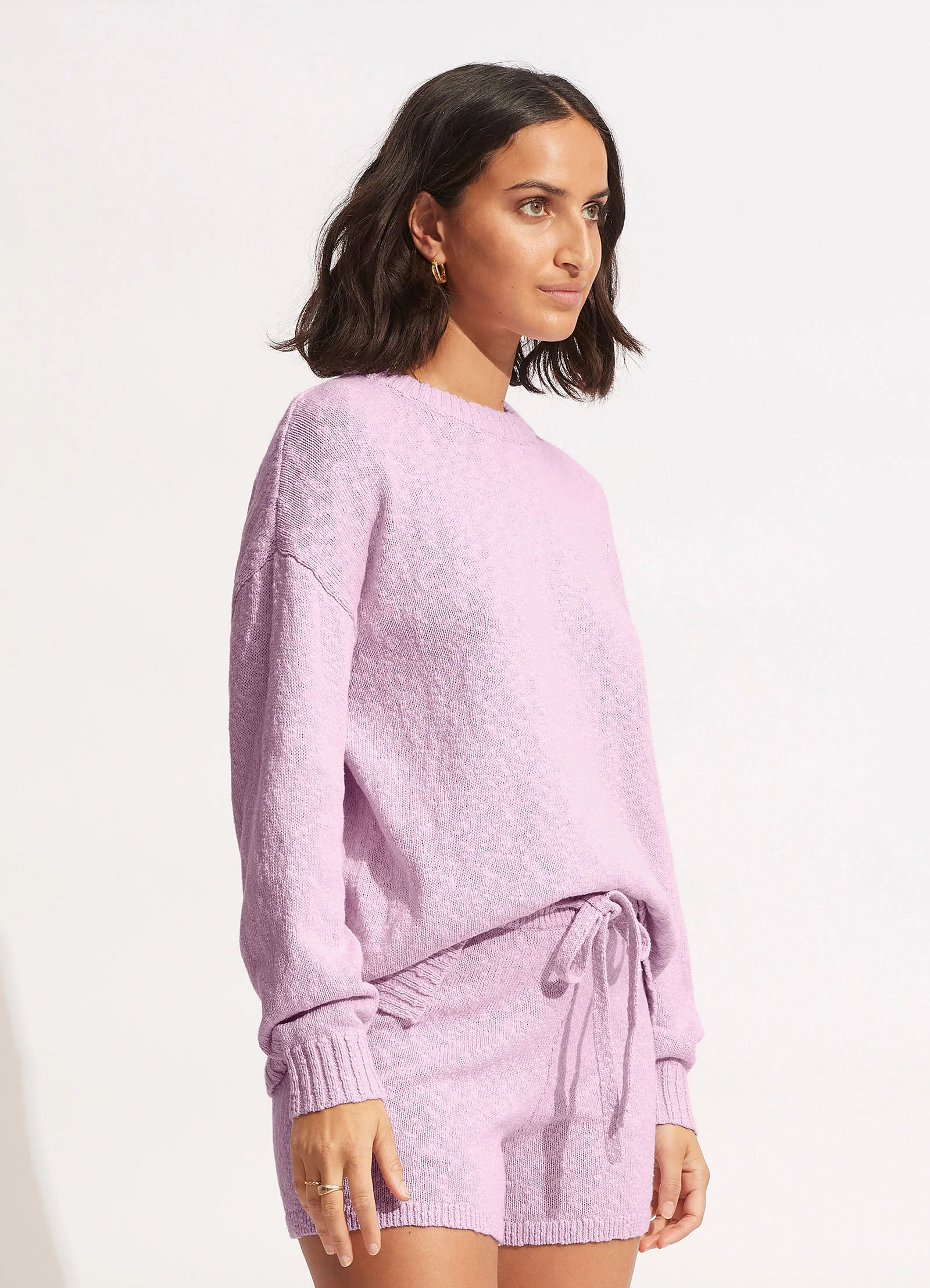 Boucle Sweater - Lilac - Image 3