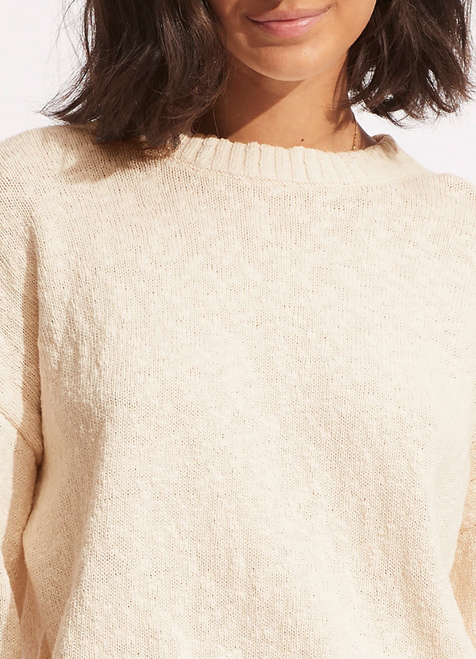 Boucle Sweater - Sand - Image 6