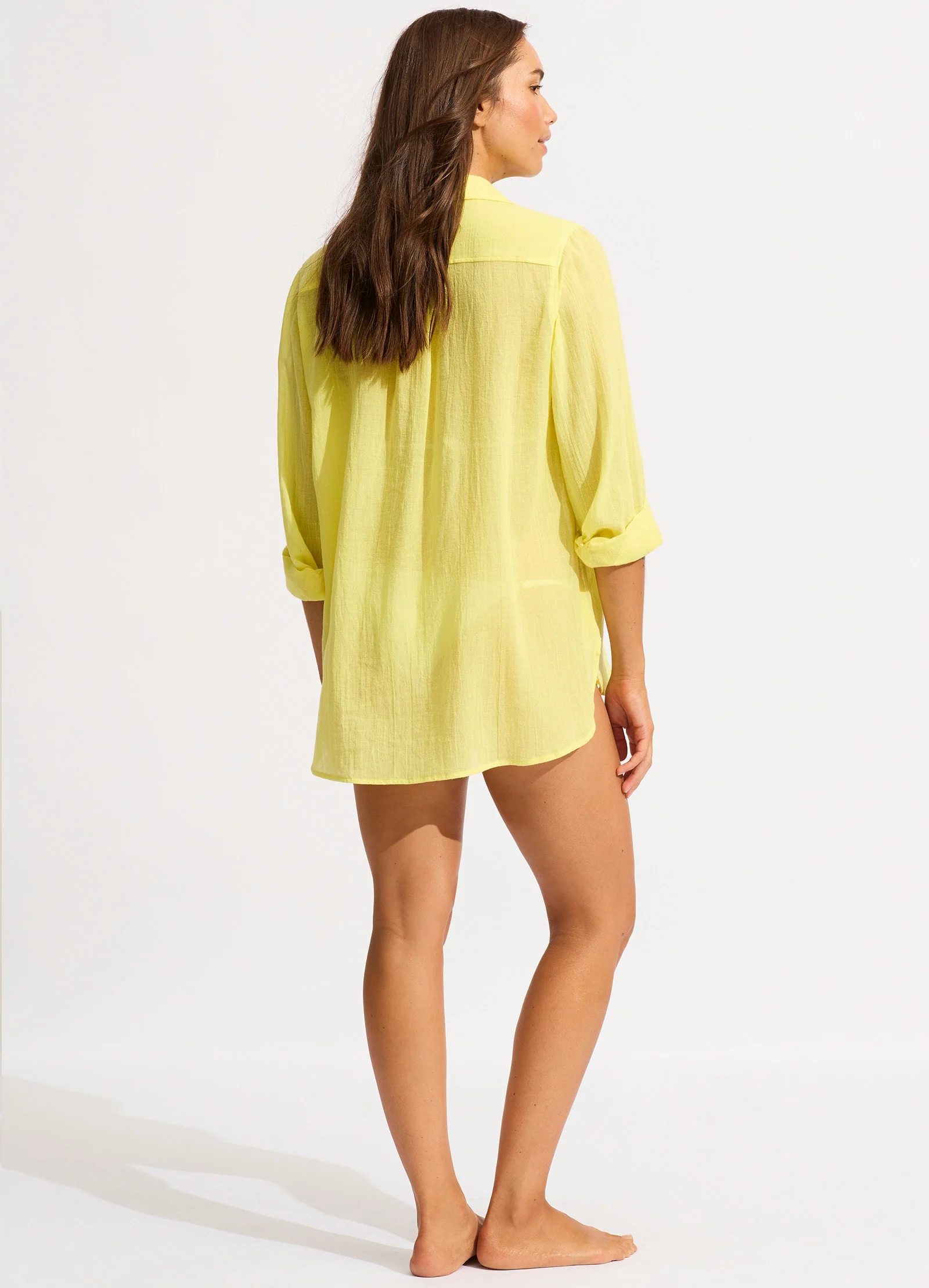 Breeze Beach Shirt - Lime Light - Image 3
