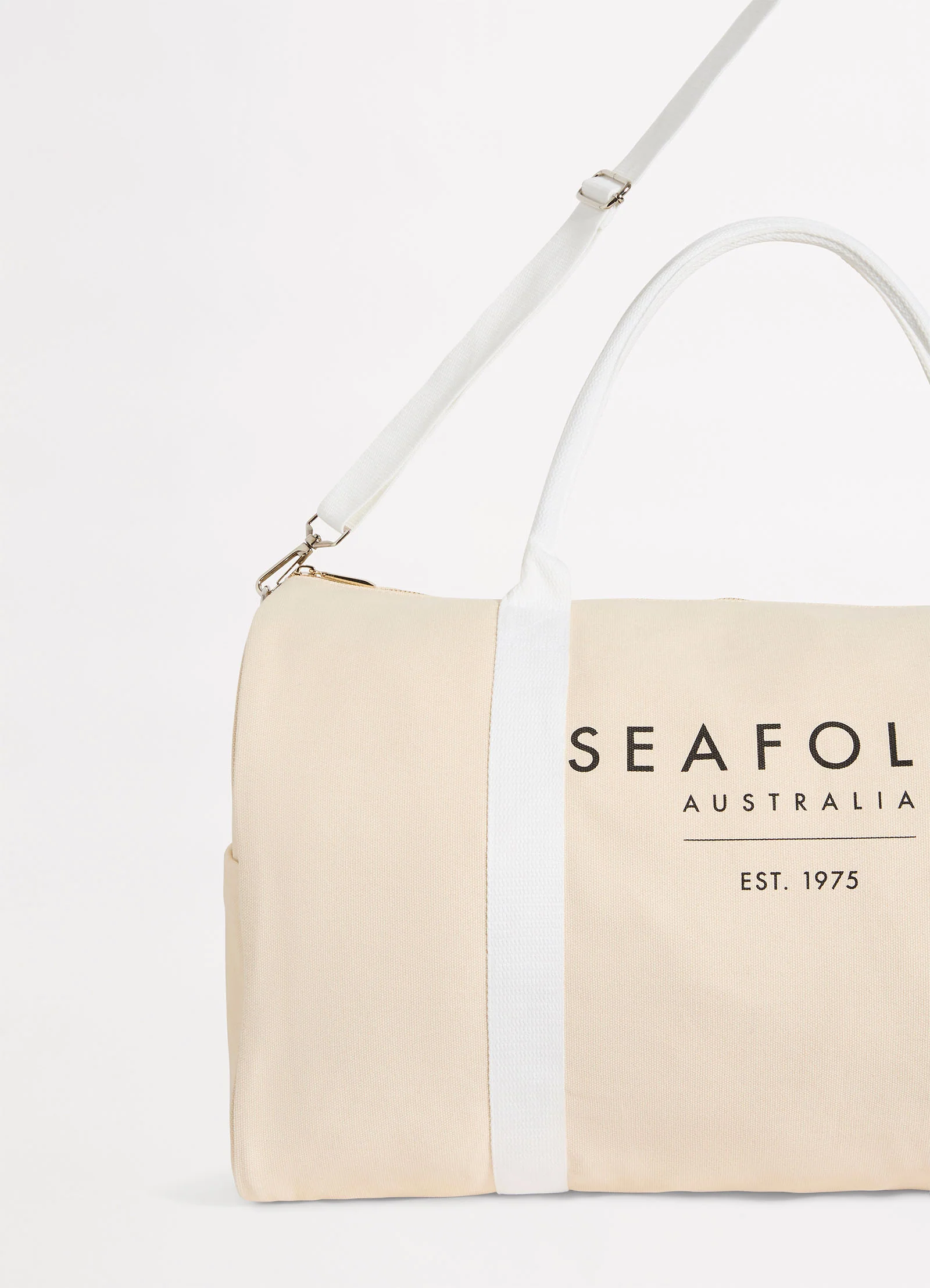 Canvas Duffle Bag - Sand - Image 2