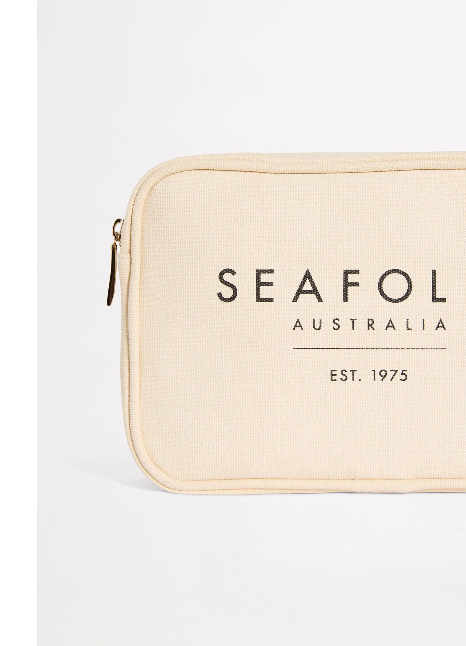 Canvas Pouch Bag - Sand - Image 3