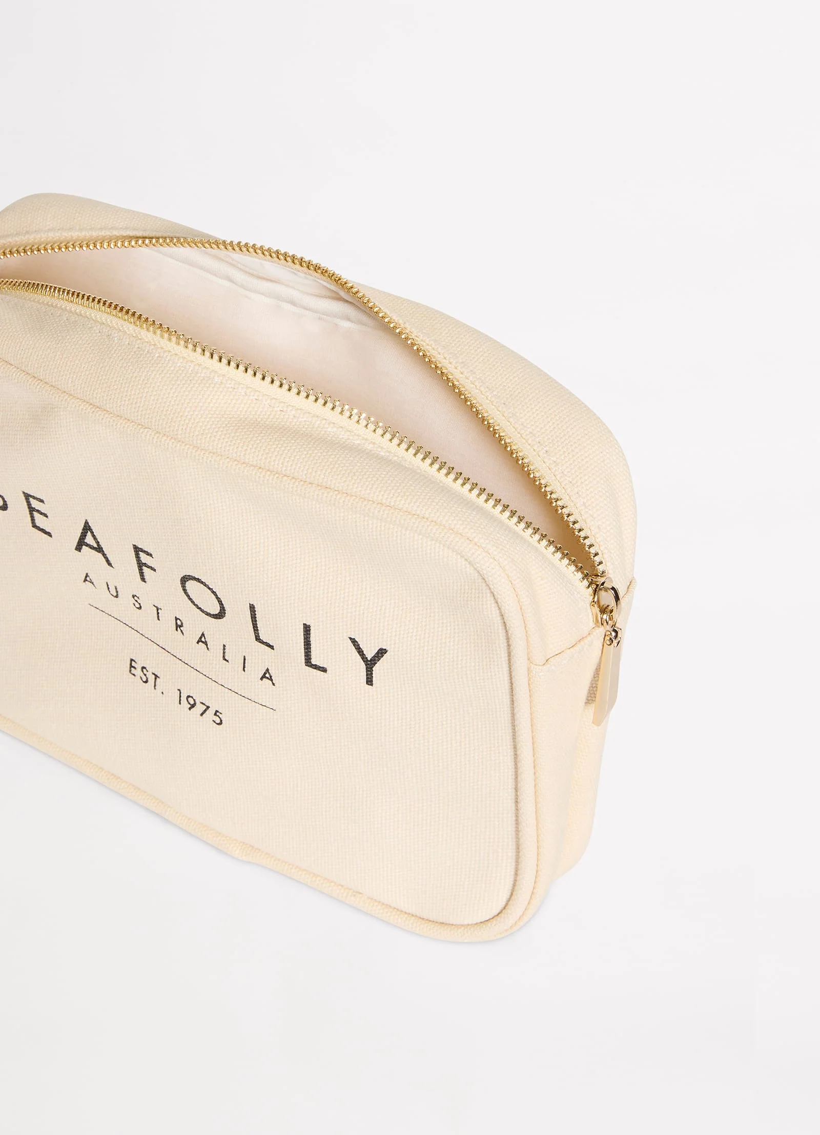 Canvas Pouch Bag - Sand - Image 4