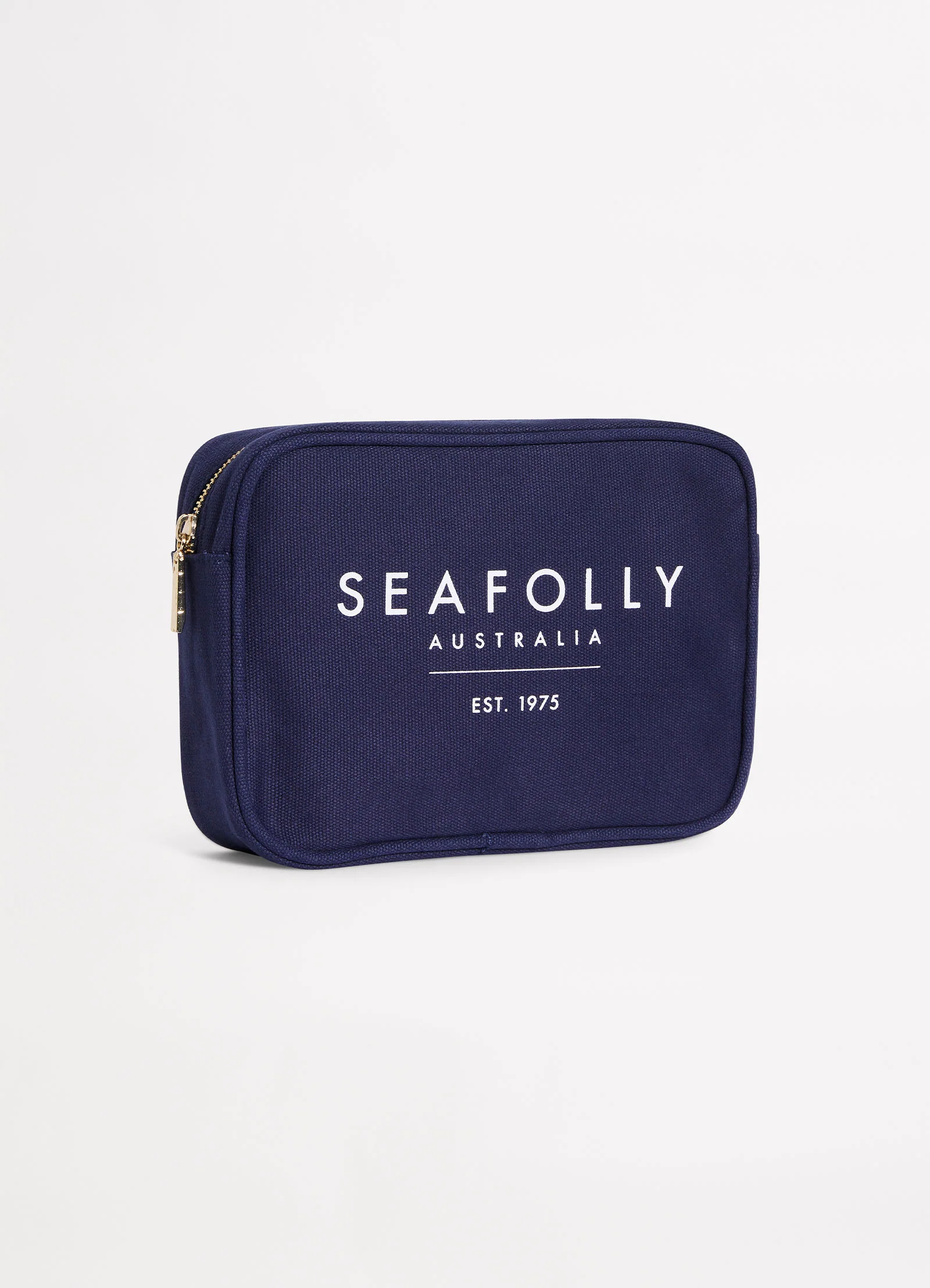 Canvas Pouch Bag - True Navy - Image 2