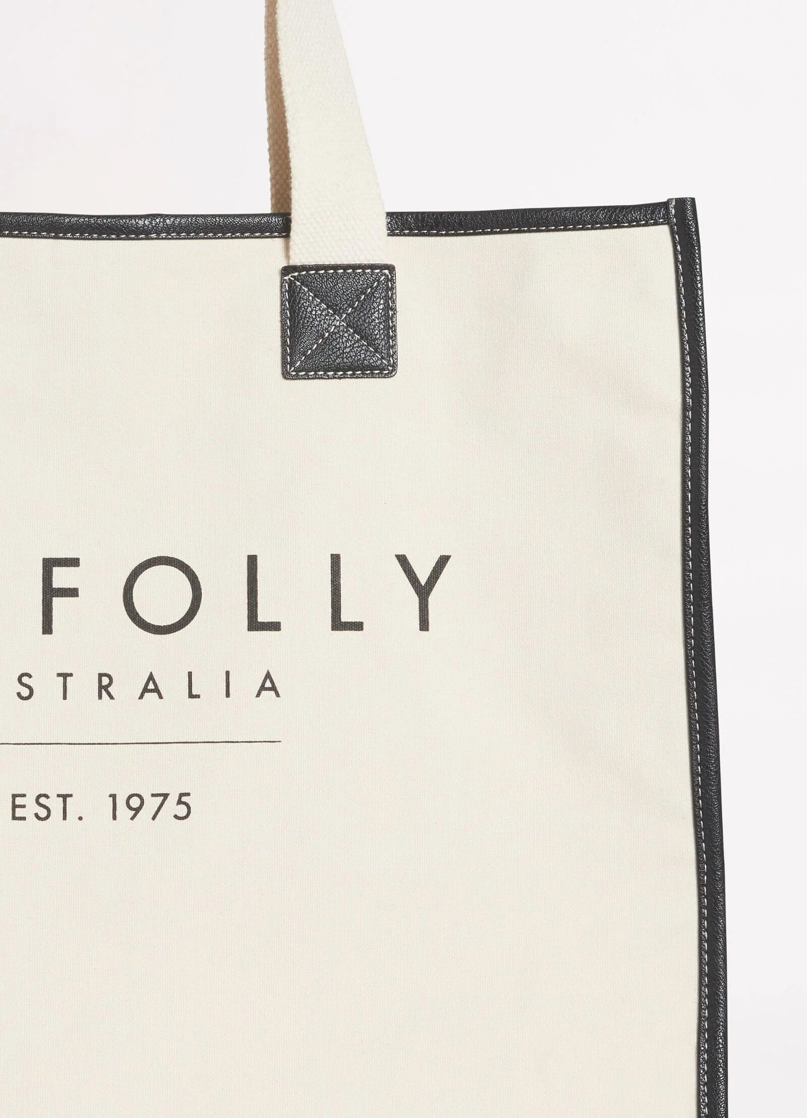 Canvas Tote Bag - Black - Image 3