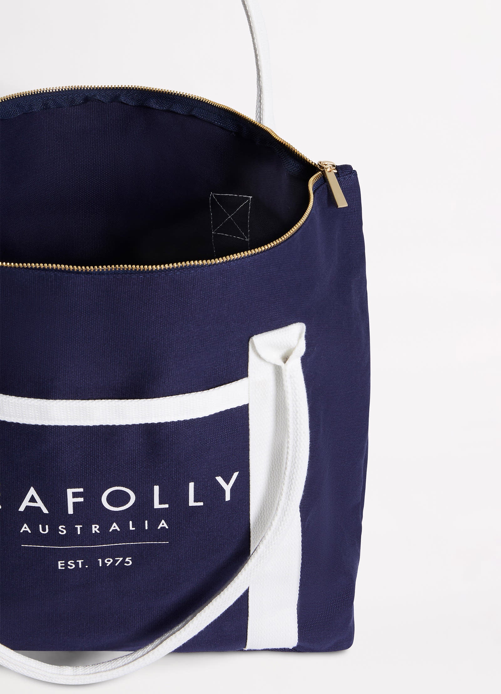 Canvas Tote Bag - True Navy - Image 4