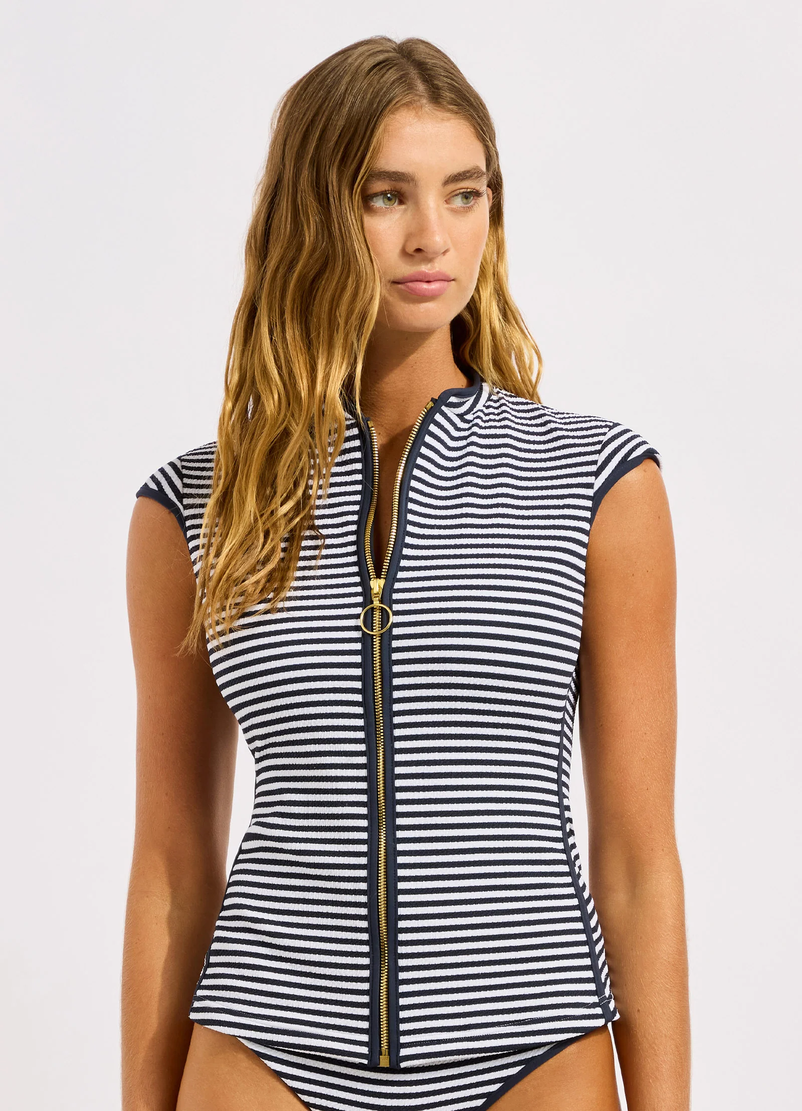 Clubhouse Cap Sleeve Sunvest Bikini Top - Image 2
