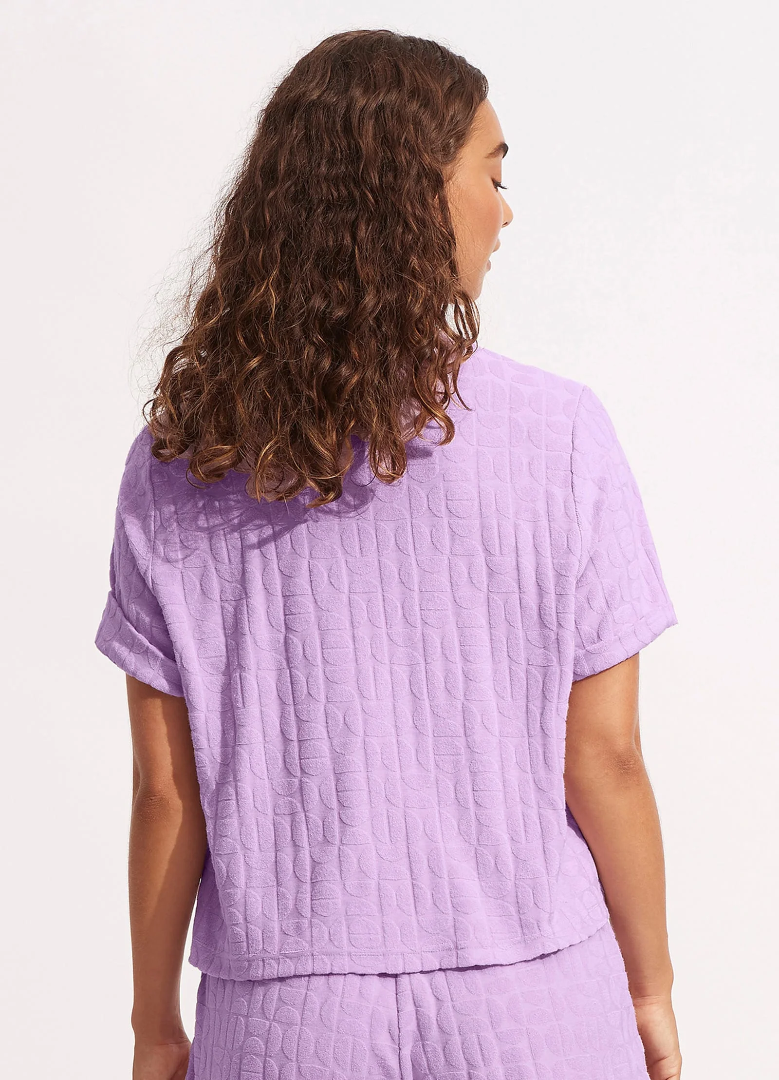 Capri Terry Tee - Wild Rose - Image 4