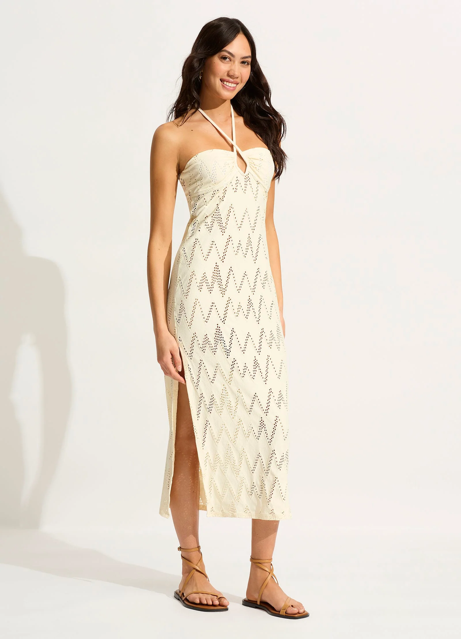 Chiara Cover Up - Ecru - Image 2