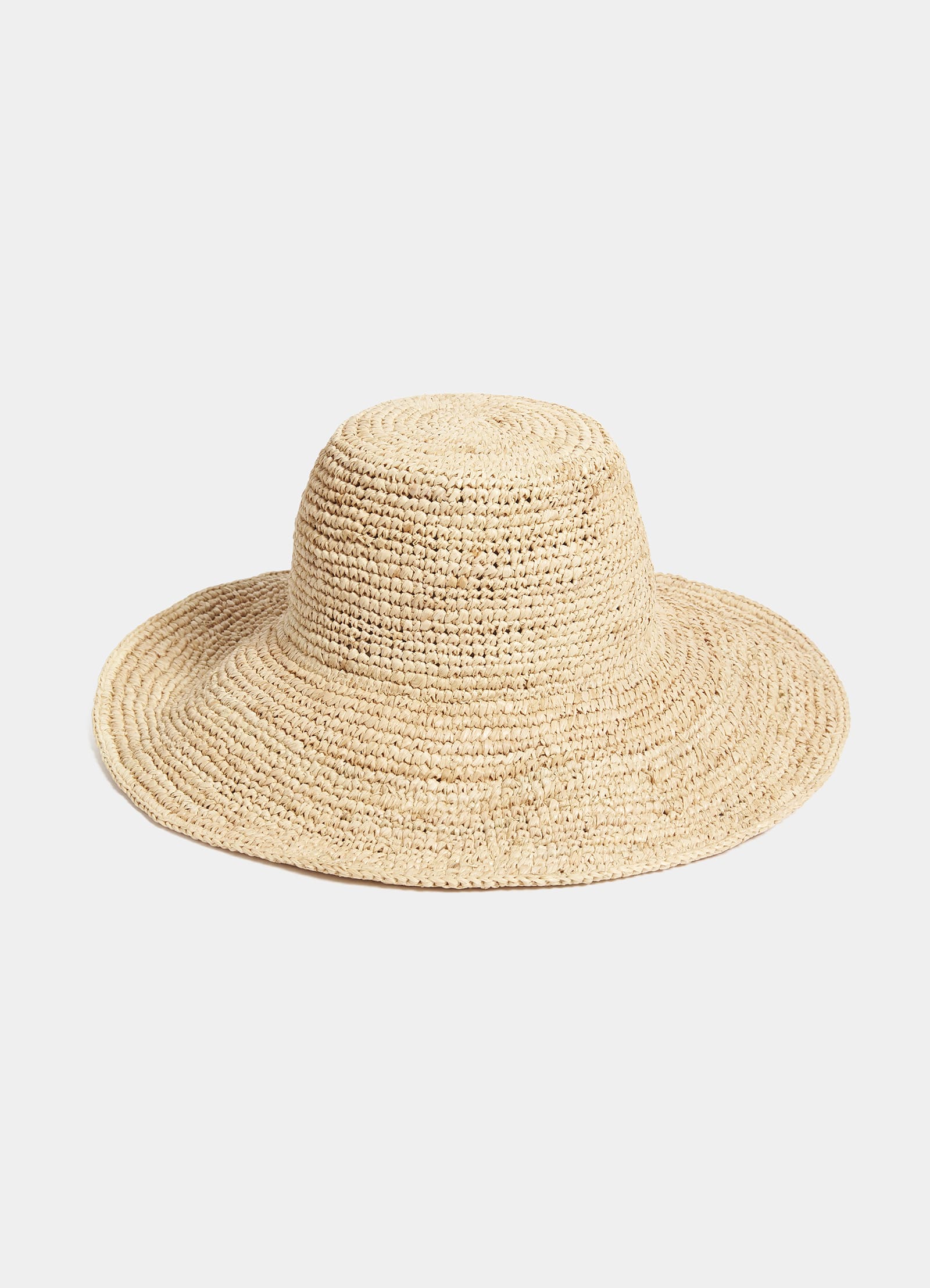 Coastal Raffia Hat - Natural - Image 2