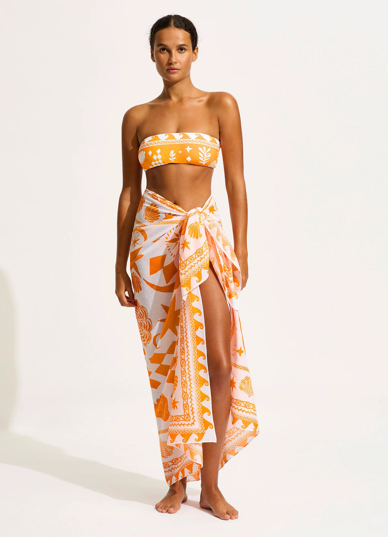 Corfu Sarong - Turmeric