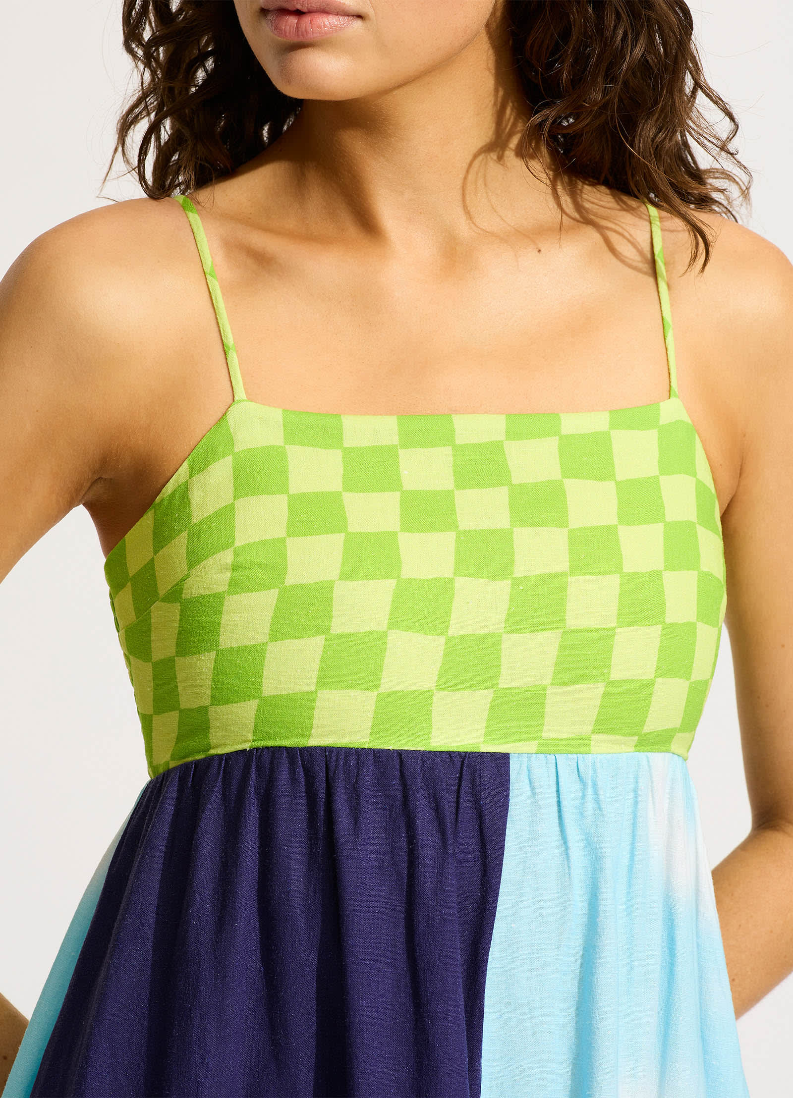 Cuba Maxi Dress - Turquoise - Image 4
