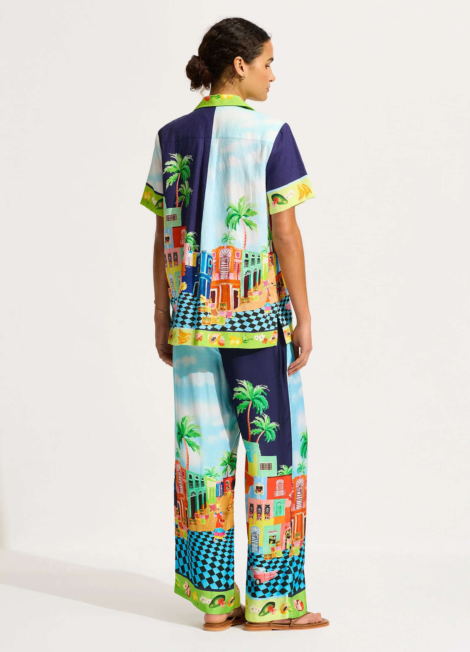 Cuba Pant - Turquoise - Image 4