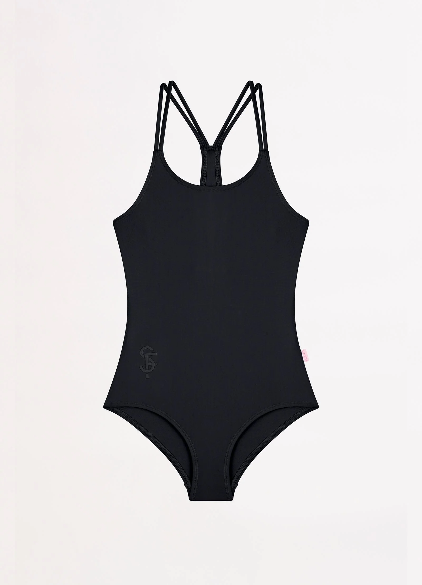 Essentials Girls Multi Strap One Piece - Black