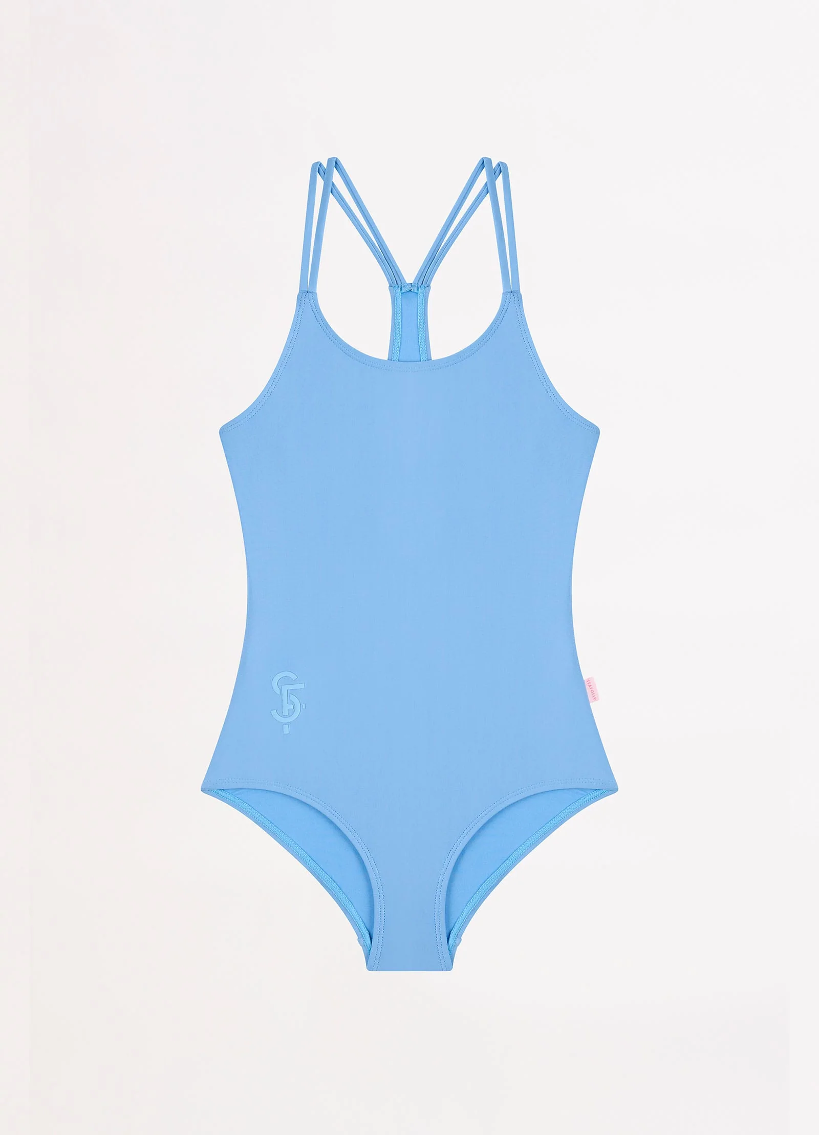 Essentials Girls Multi Strap One Piece - Deep Water
