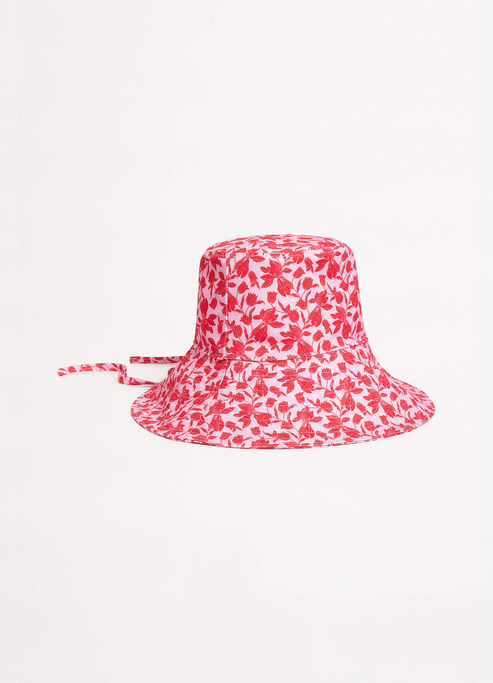 Fleur De Bloom Bucket Hat - Chilli - Image 3