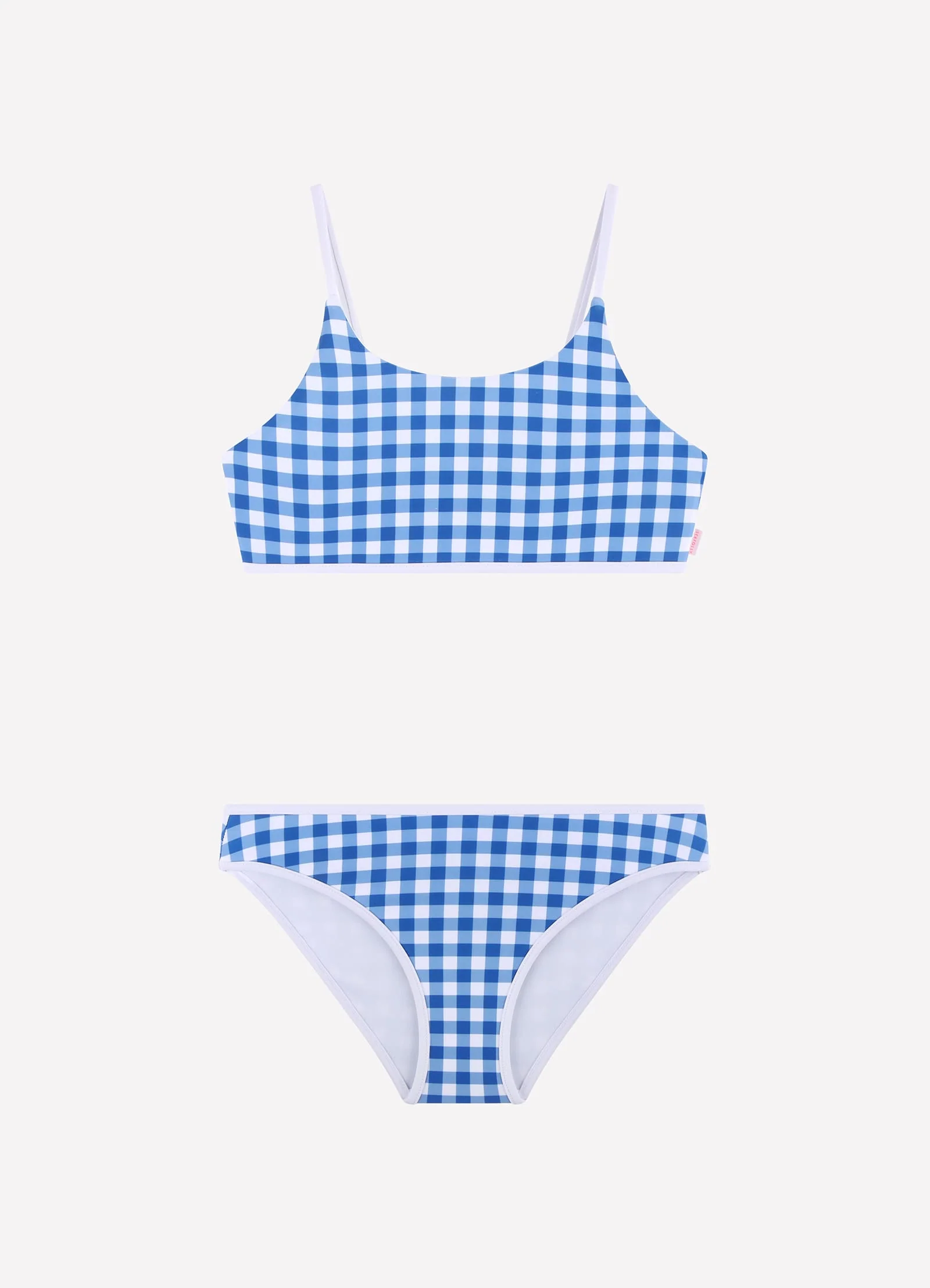 Gingham Bikini - Blue Lottie - Image 3