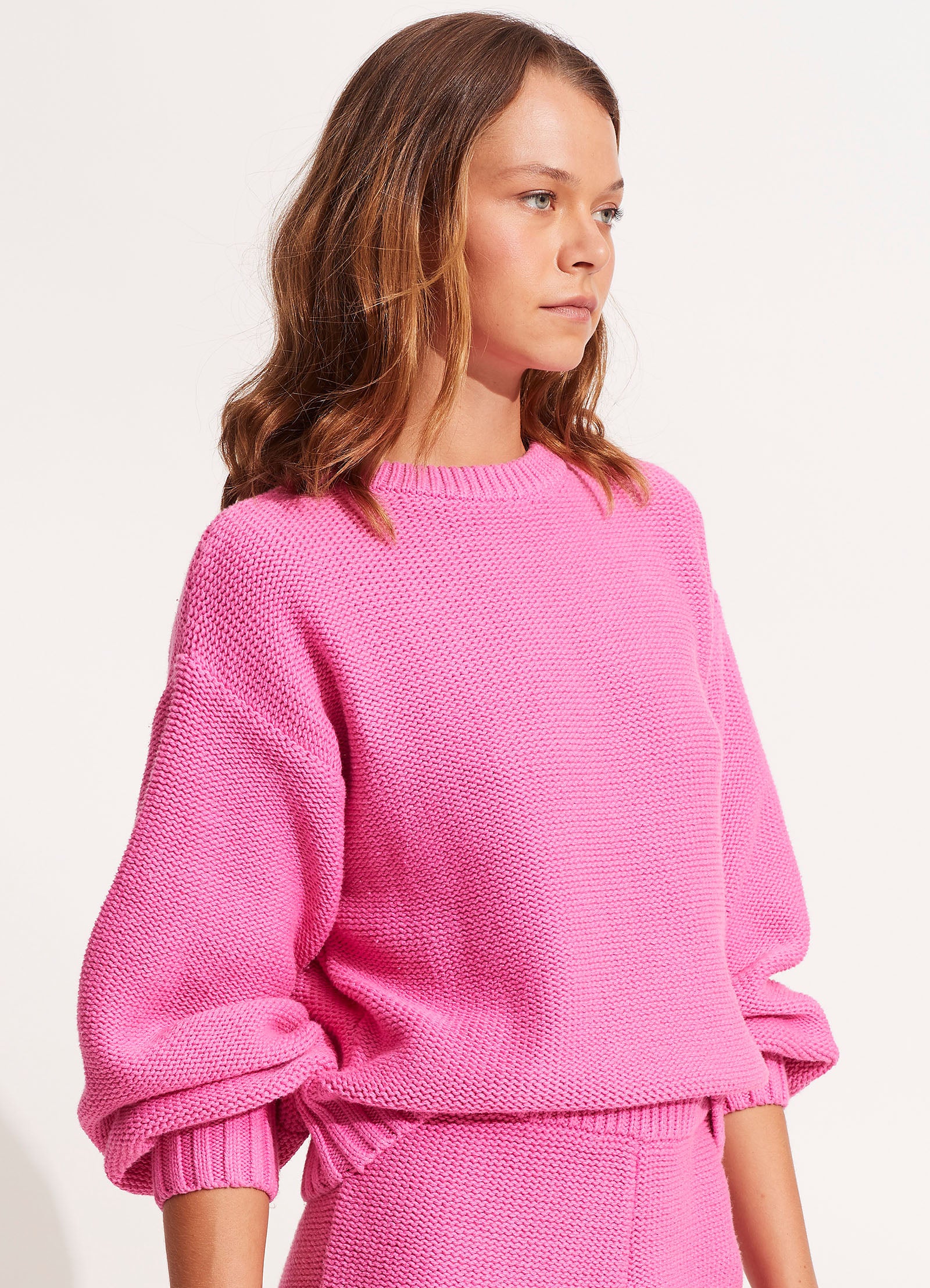 Husk Chunky Knit - Pink - Image 3