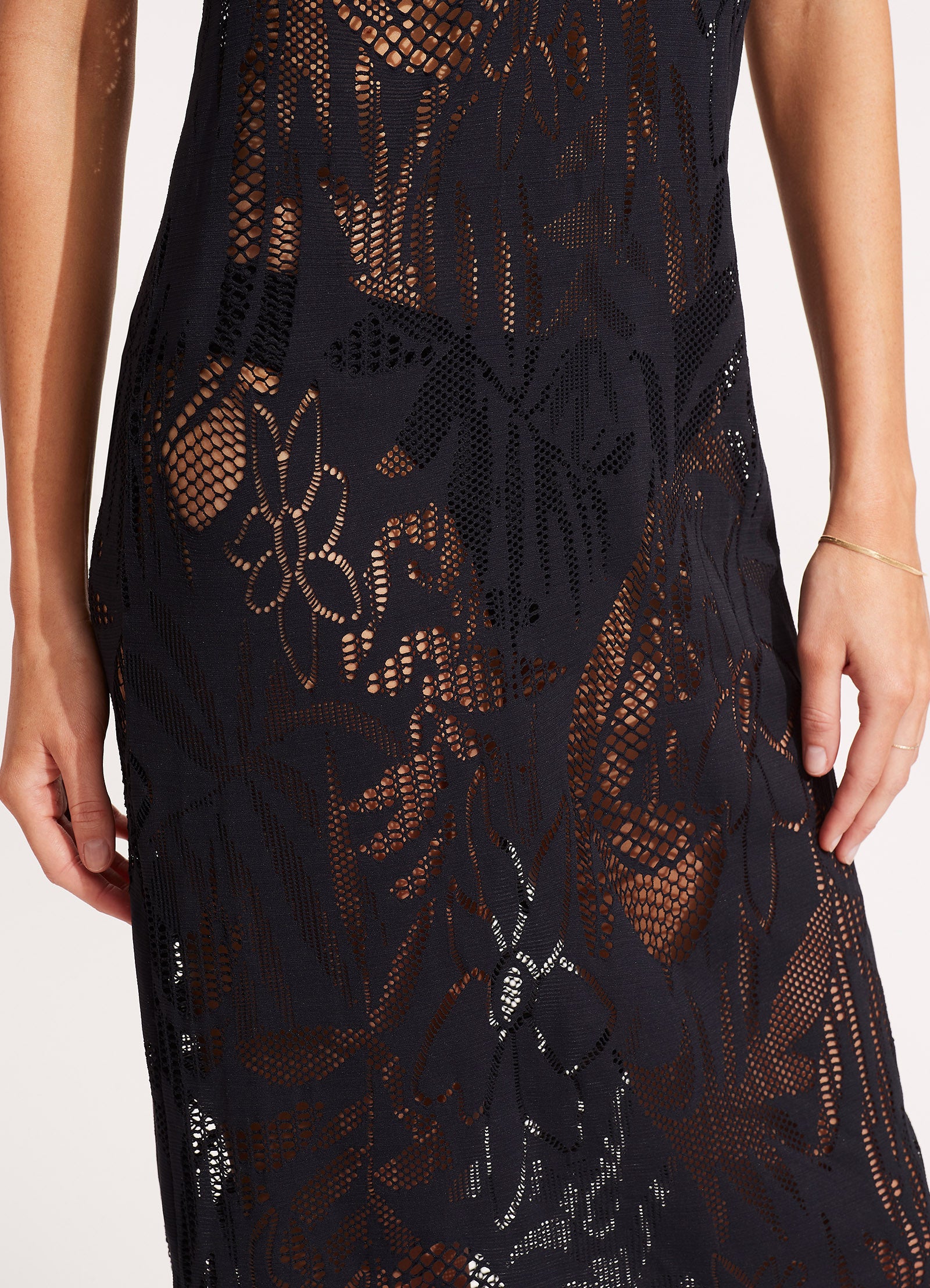 Islands Cover Up - Black - Image 5