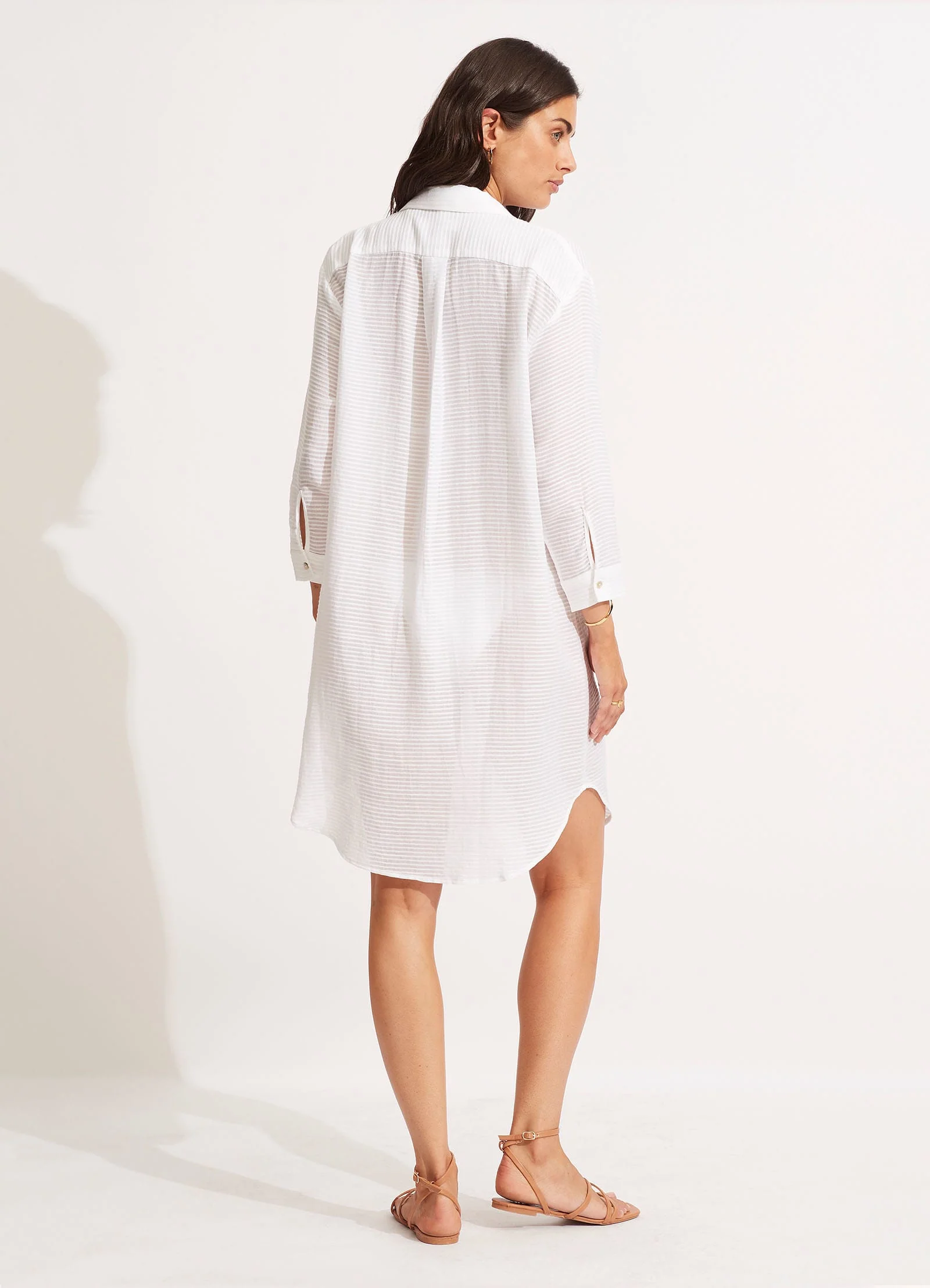 Longshore Cover Up - White - Image 4