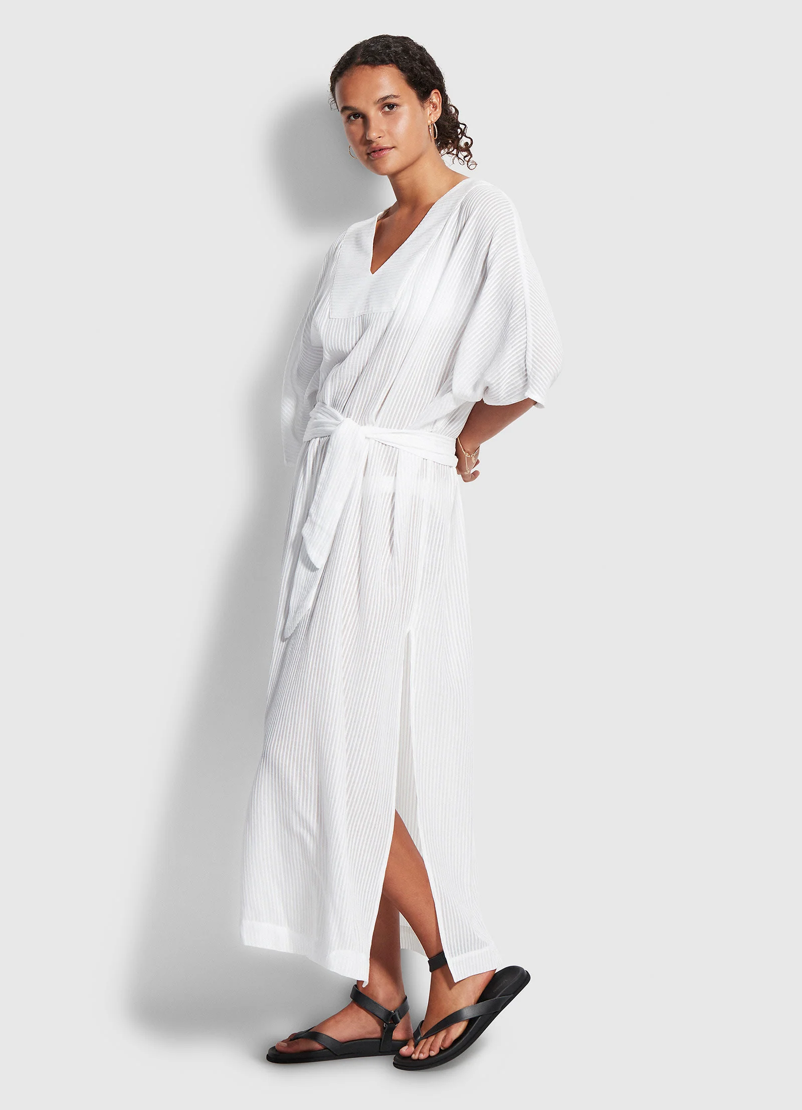 Longshore Kaftan   - White - Image 2
