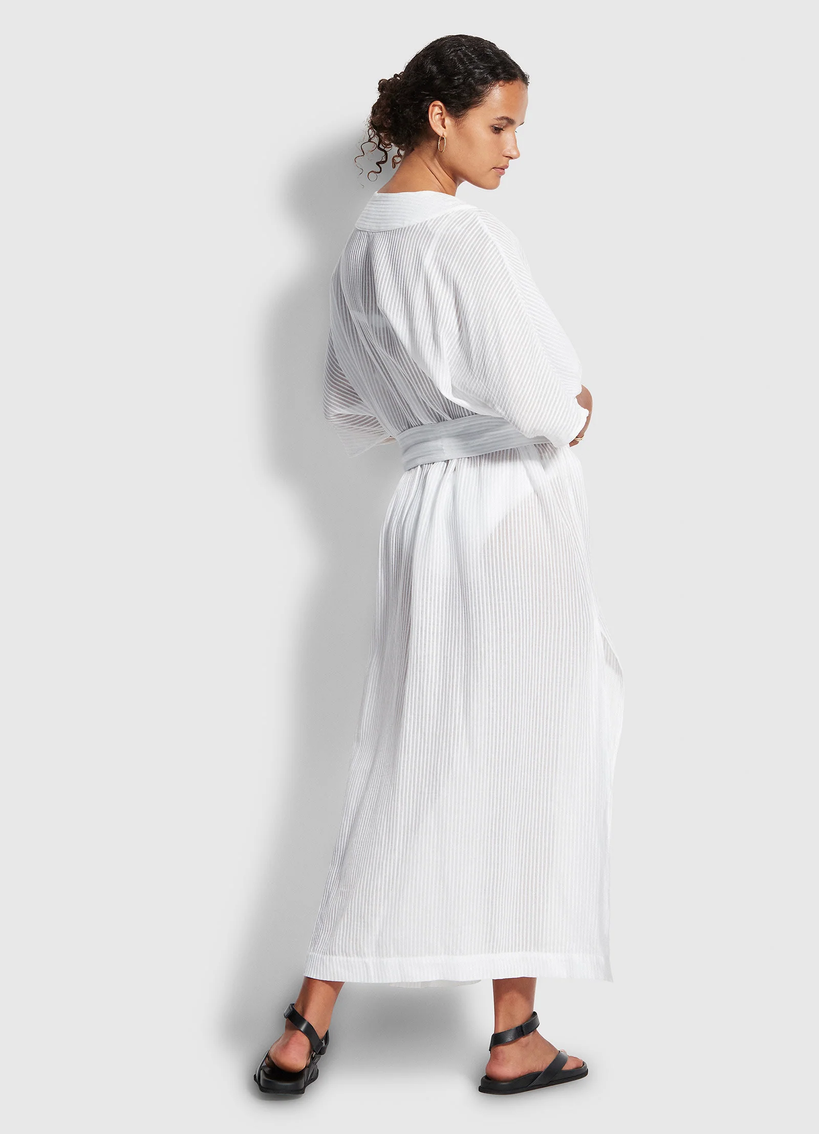 Longshore Kaftan   - White - Image 3
