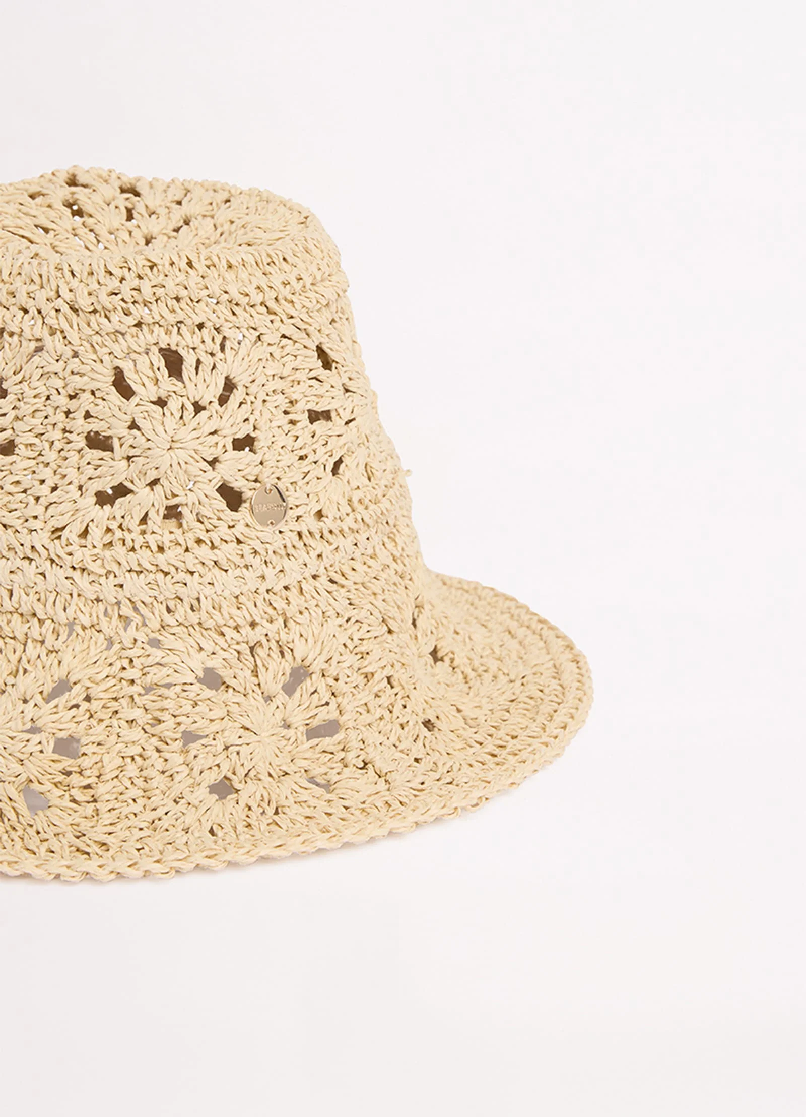 Mandalay Crochet Hat - Natural - Image 3