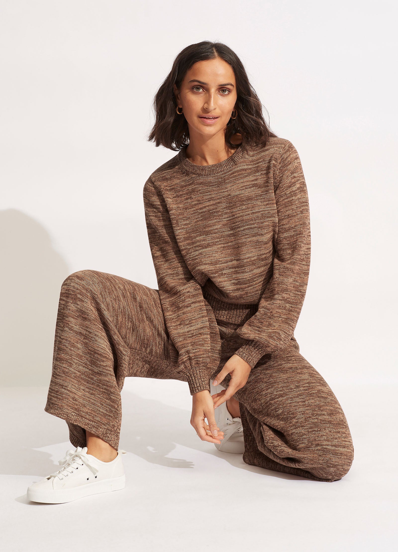 Maple Knit Jumper - Sepia - Image 2