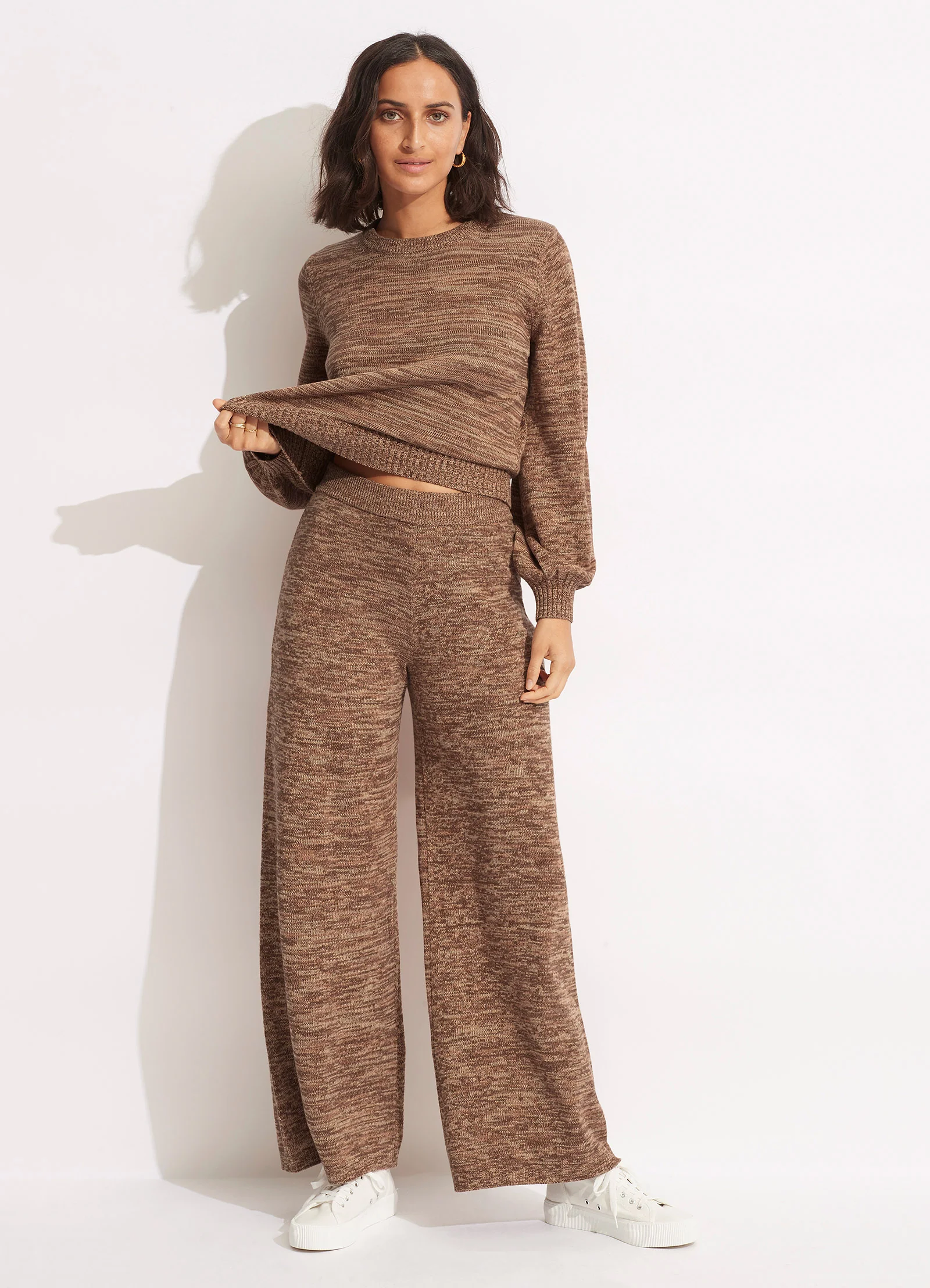 Maple Knit Pant - Sepia - Image 2
