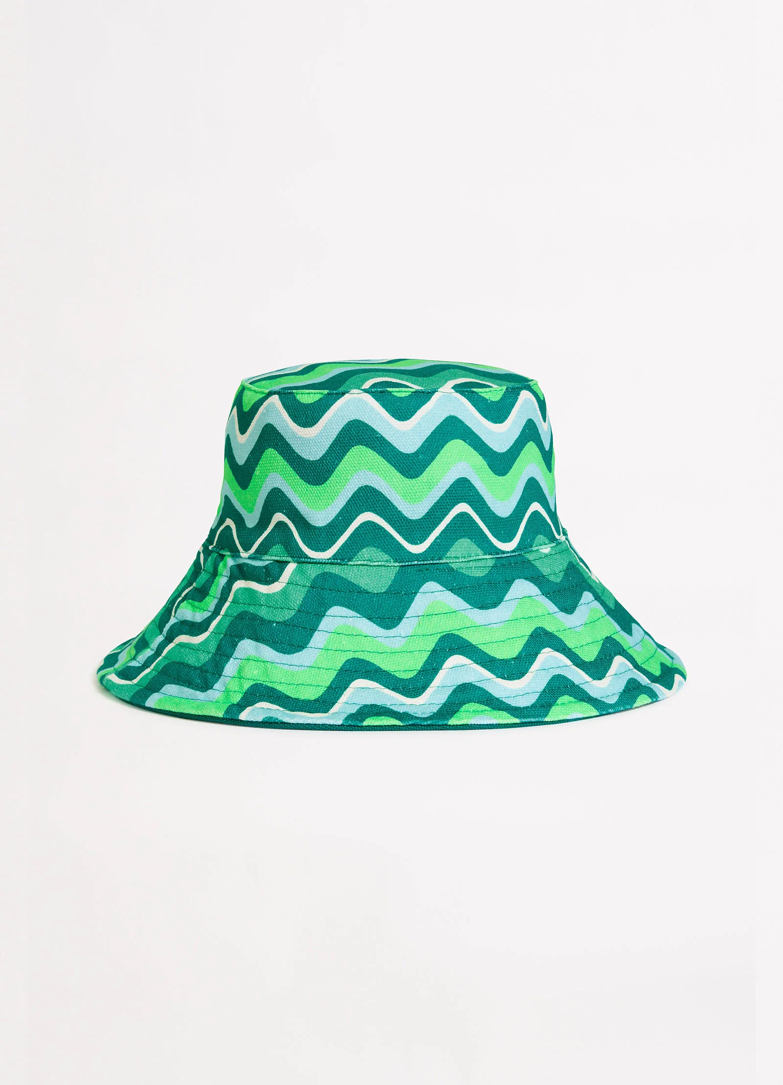 Neue Wave Reversible Buckethat - Jade - Image 2