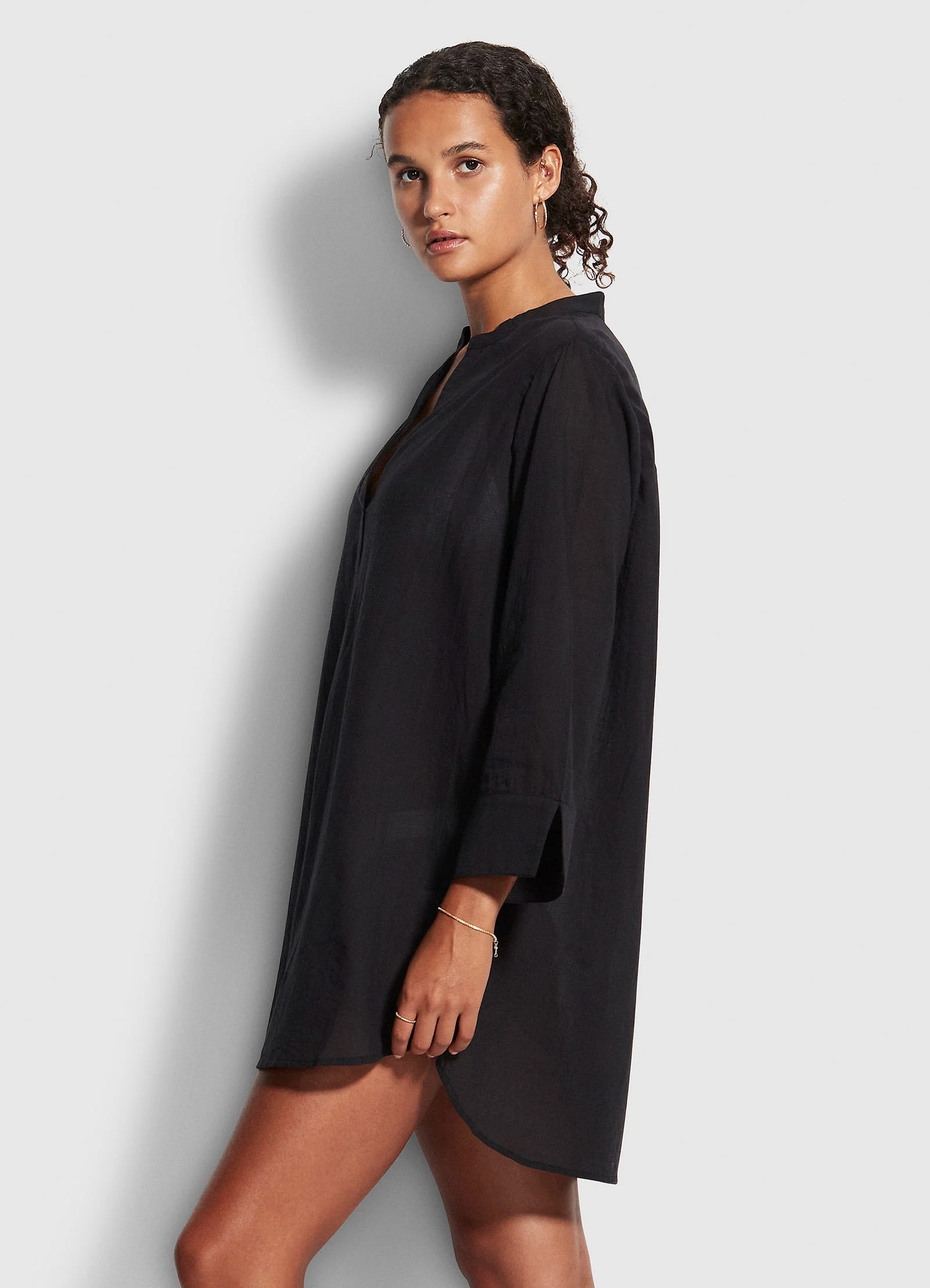 Newport Cover Up - Black - Image 2
