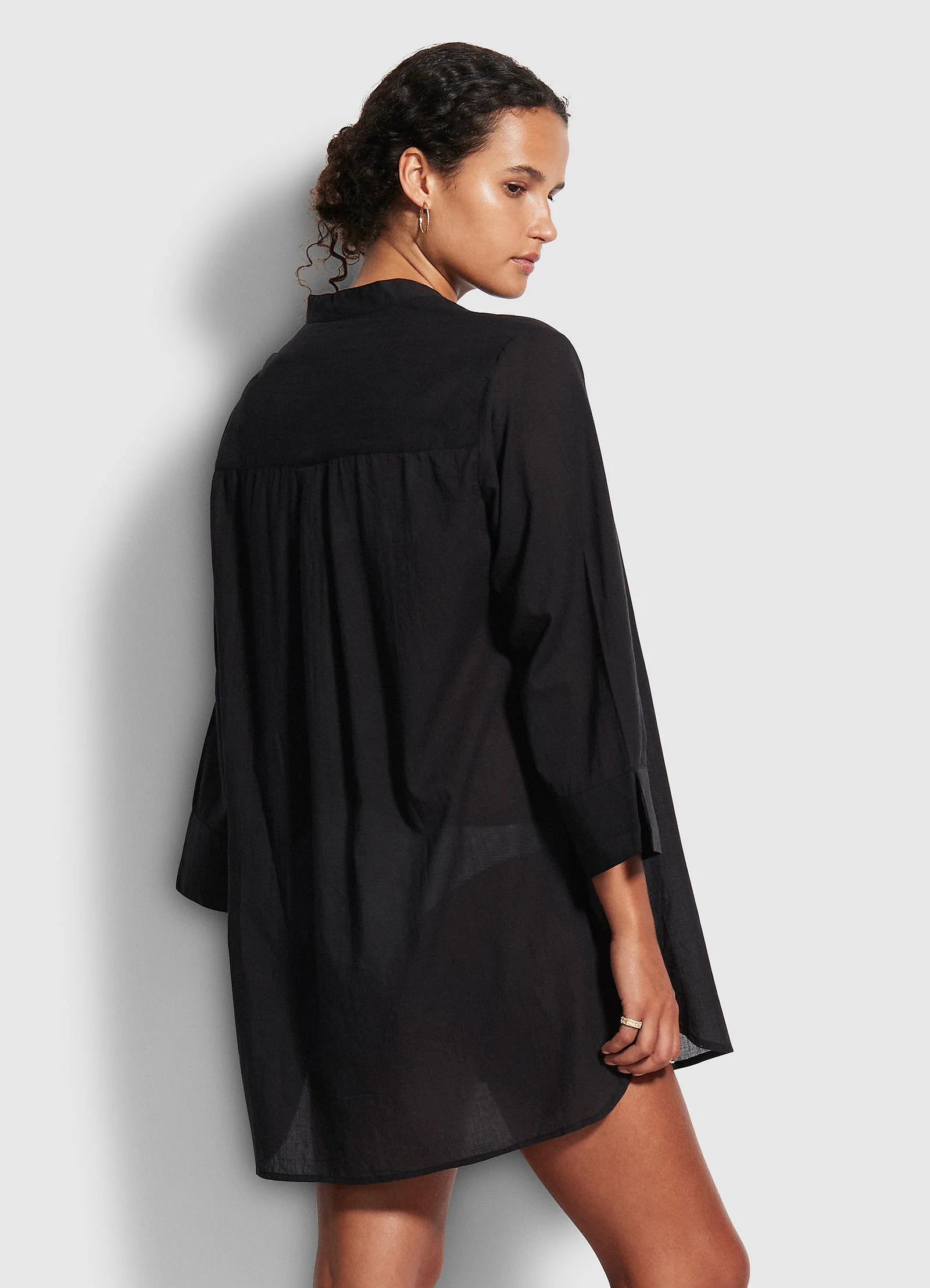 Newport Cover Up - Black - Image 3