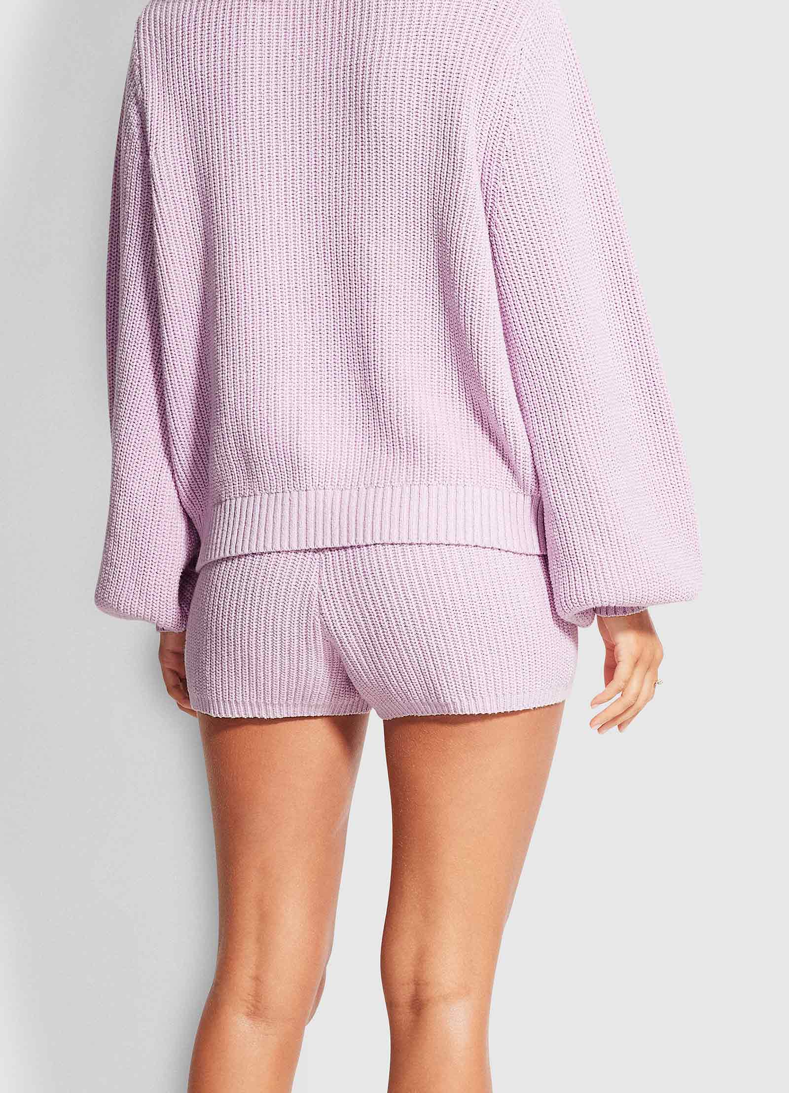 North Coast Knit Short - Lilac - Image 3
