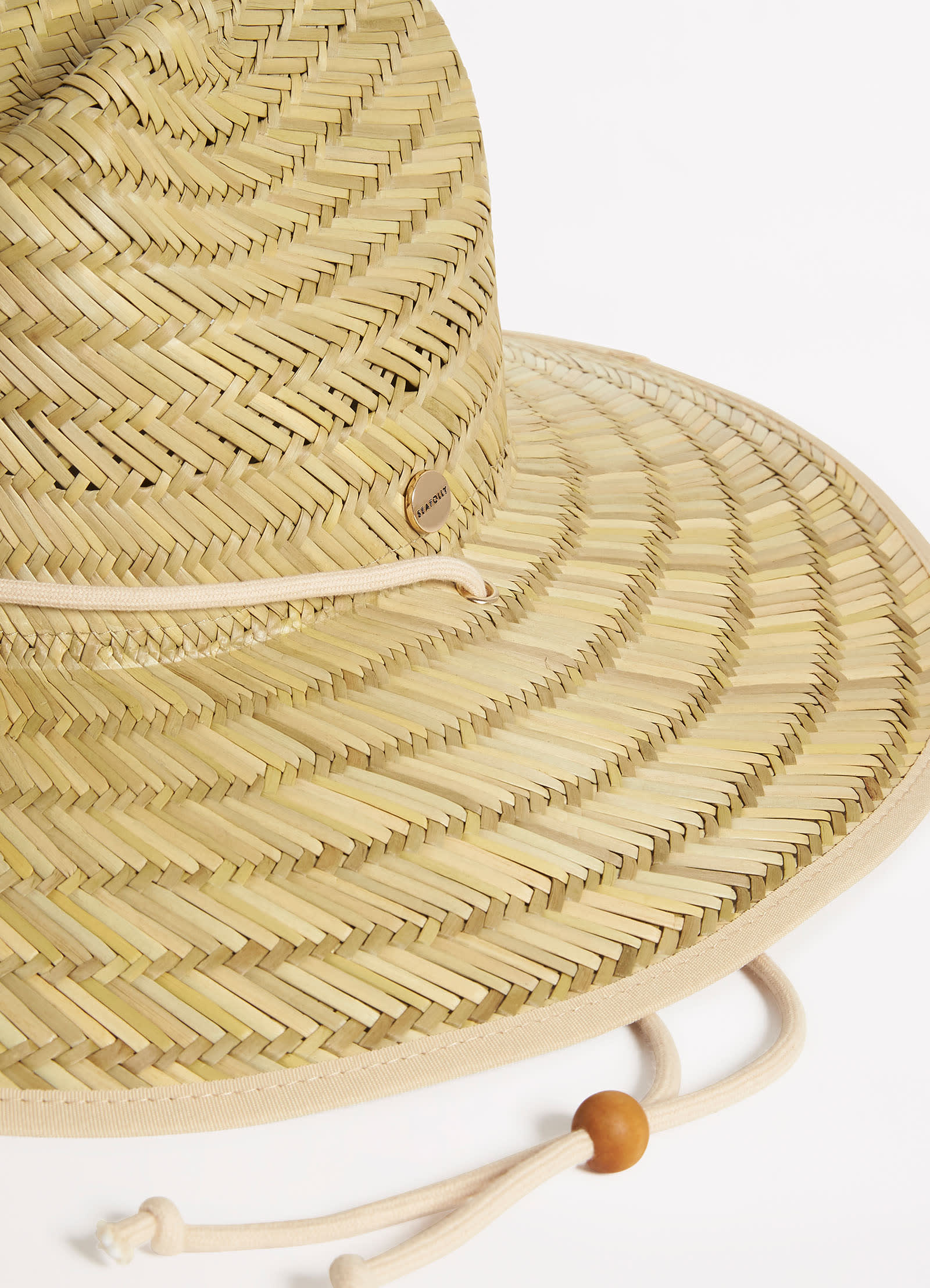 Palma Wide Brim Hat - Natural - Image 3