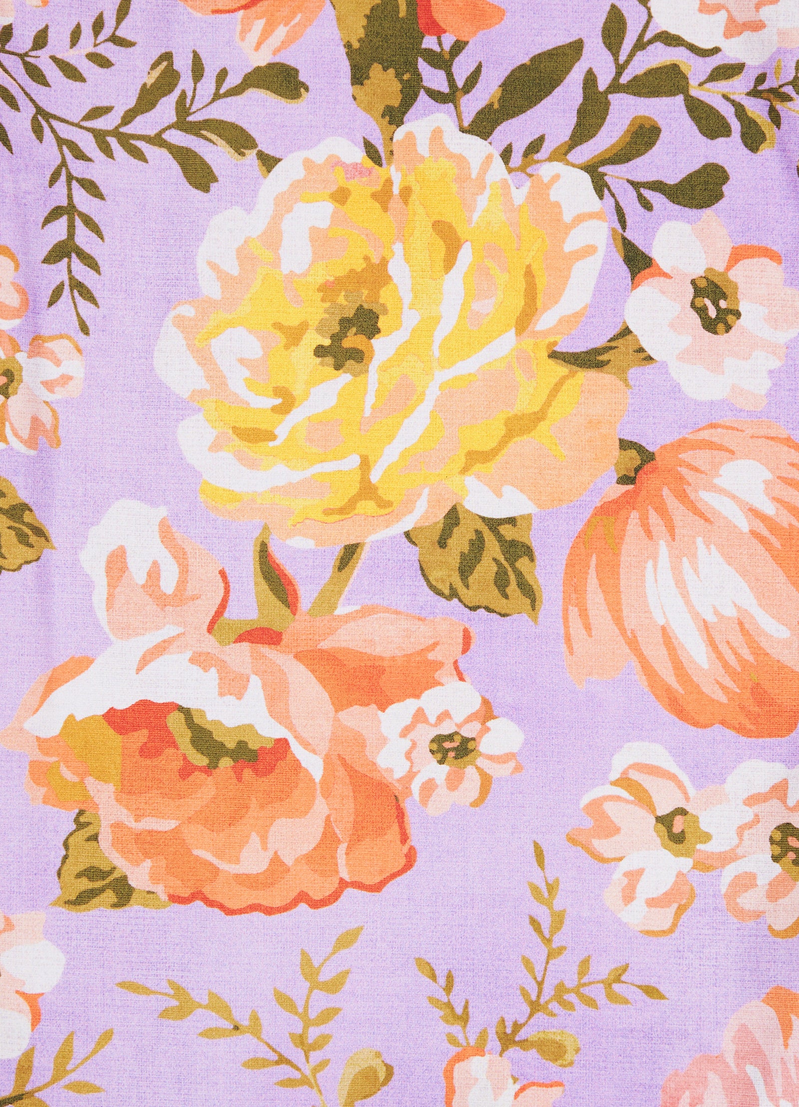 Paradise Garden Tab Front One Piece - Lilac - Image 6