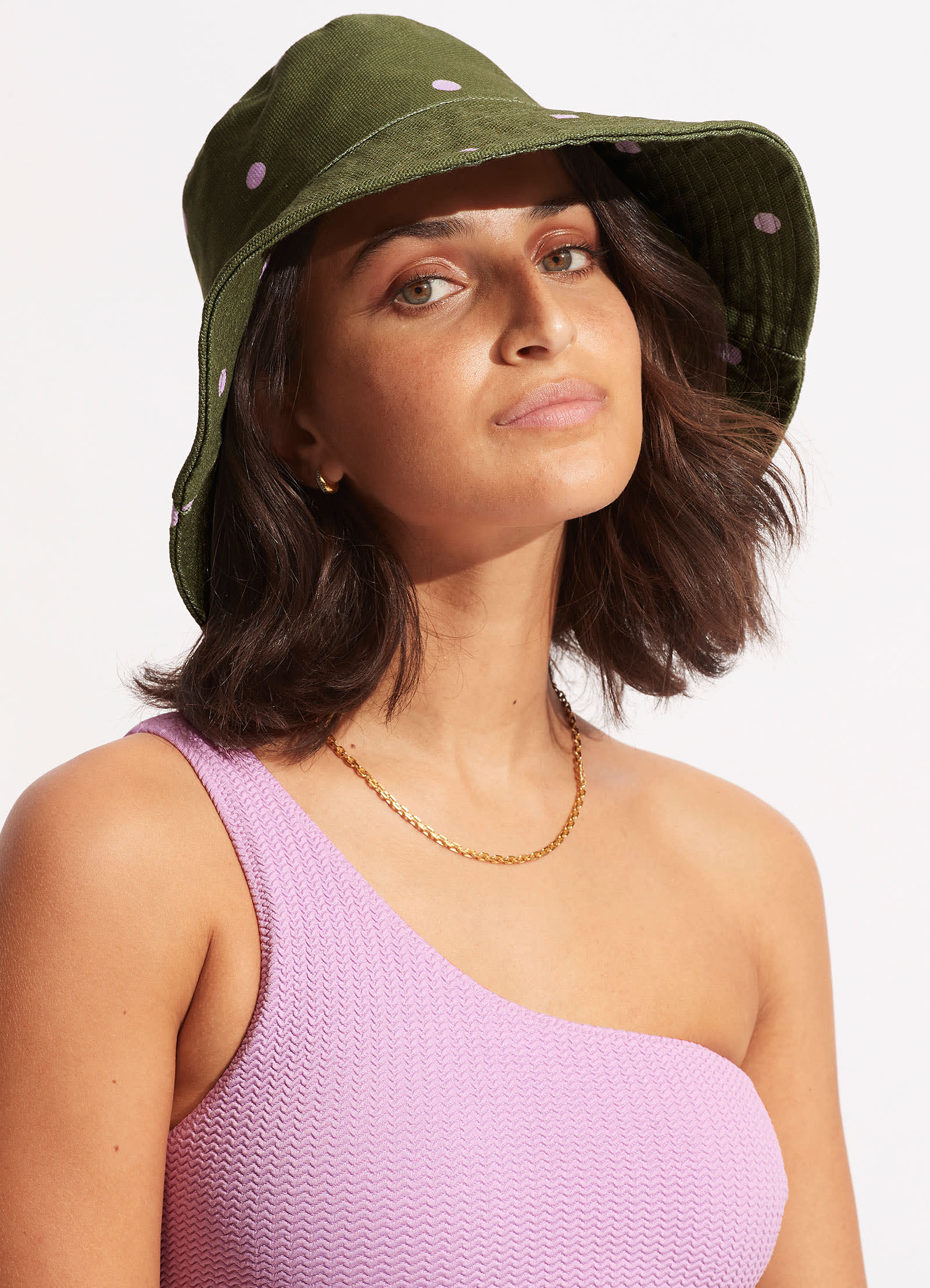 Paradise Spot Bucket Hat - Avocado - Image 4