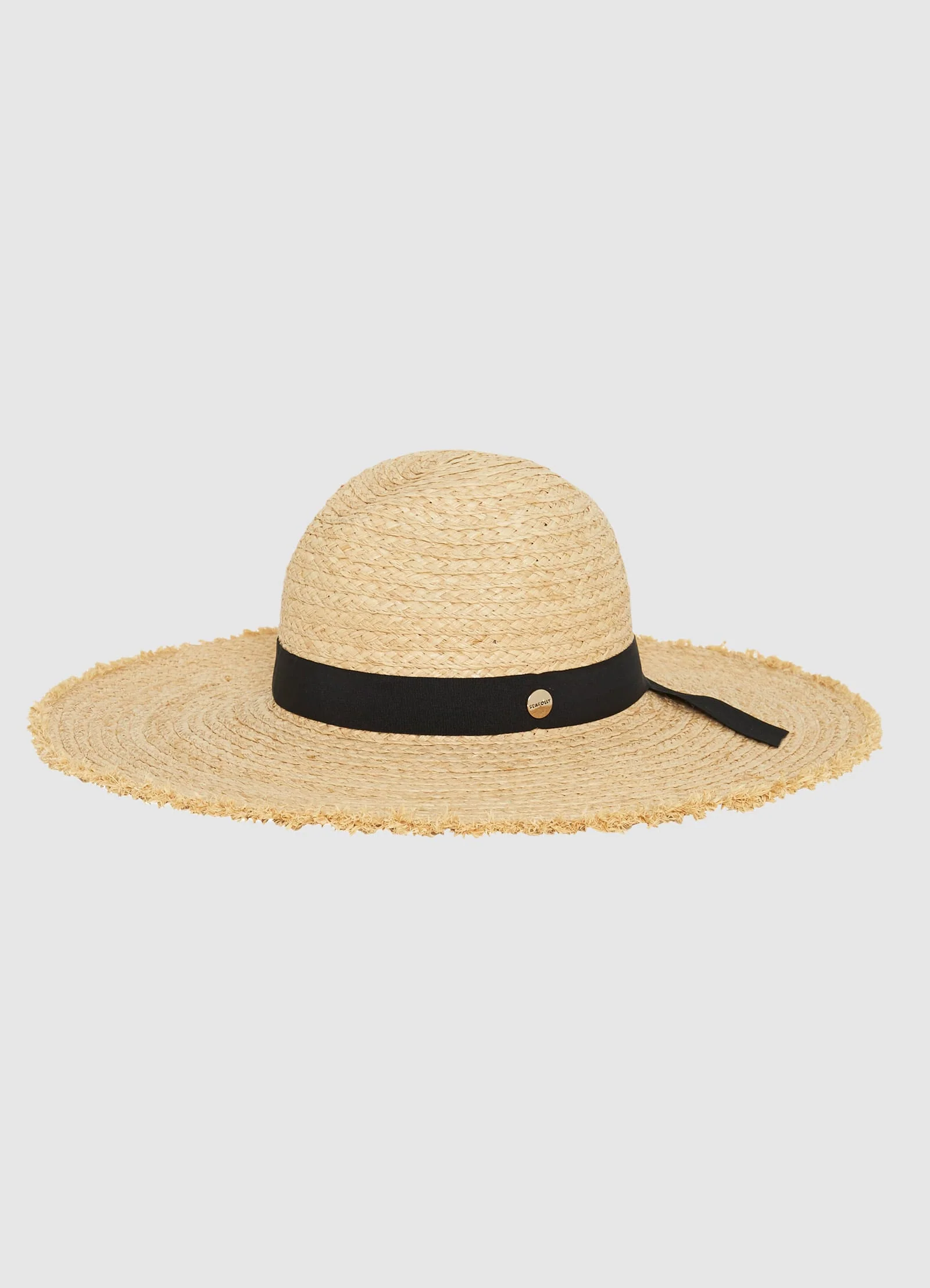 Raffia Panama Hat - Natural - Image 2
