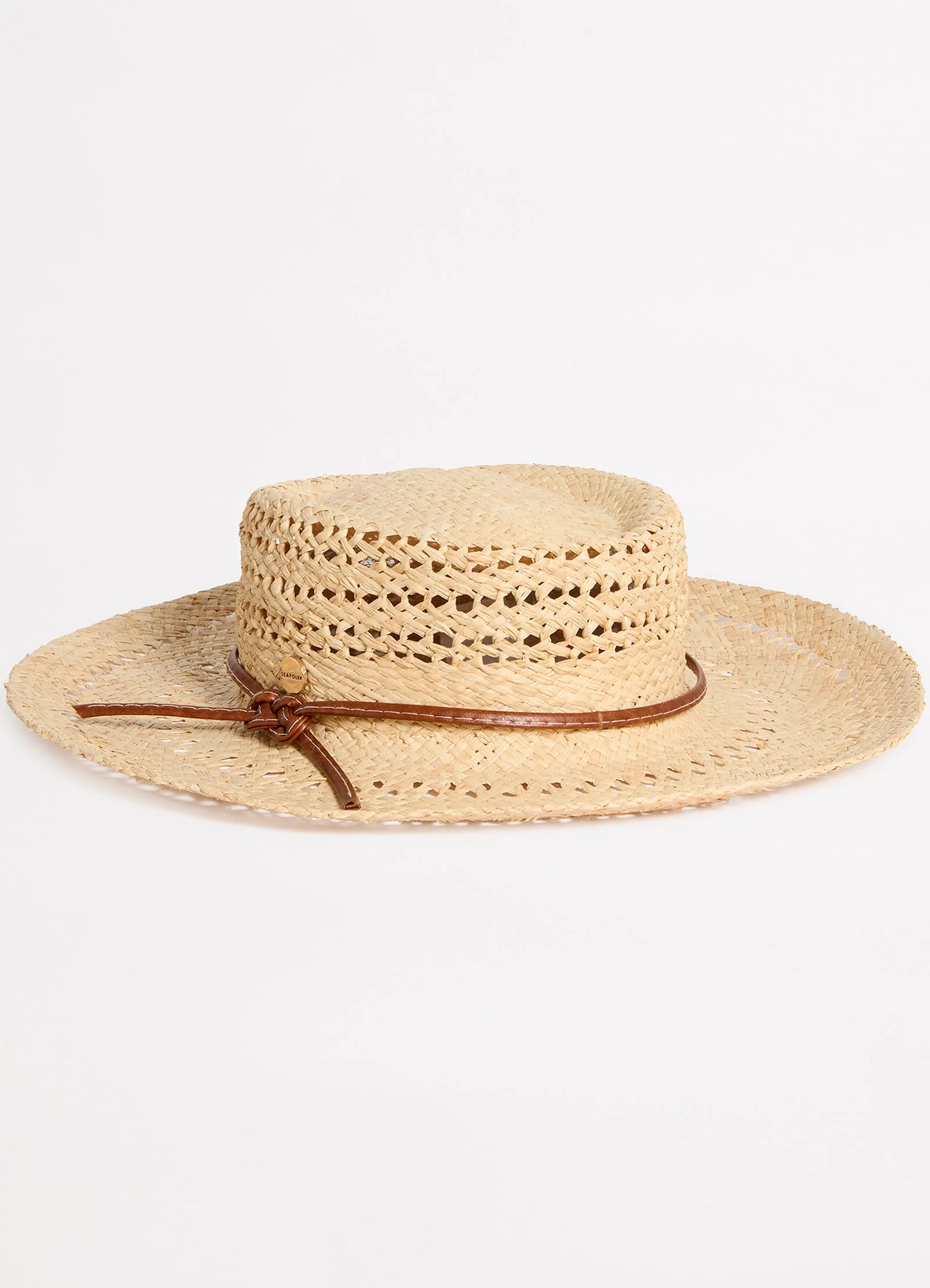 Savona Boater Hat - Natural - Image 3