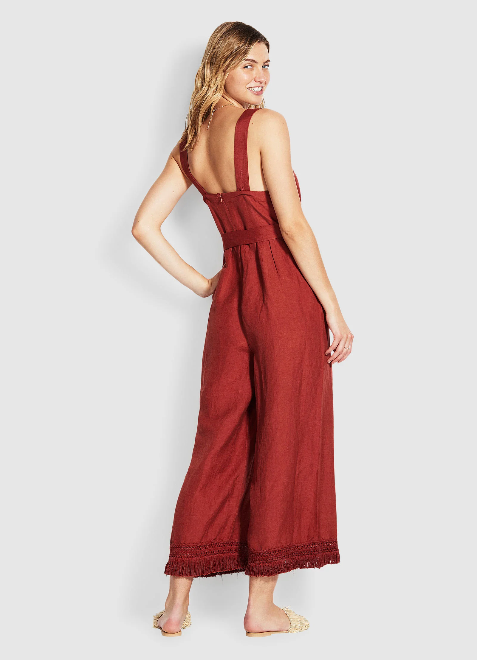 Scarlet Jumpsuit - Rust - Image 2