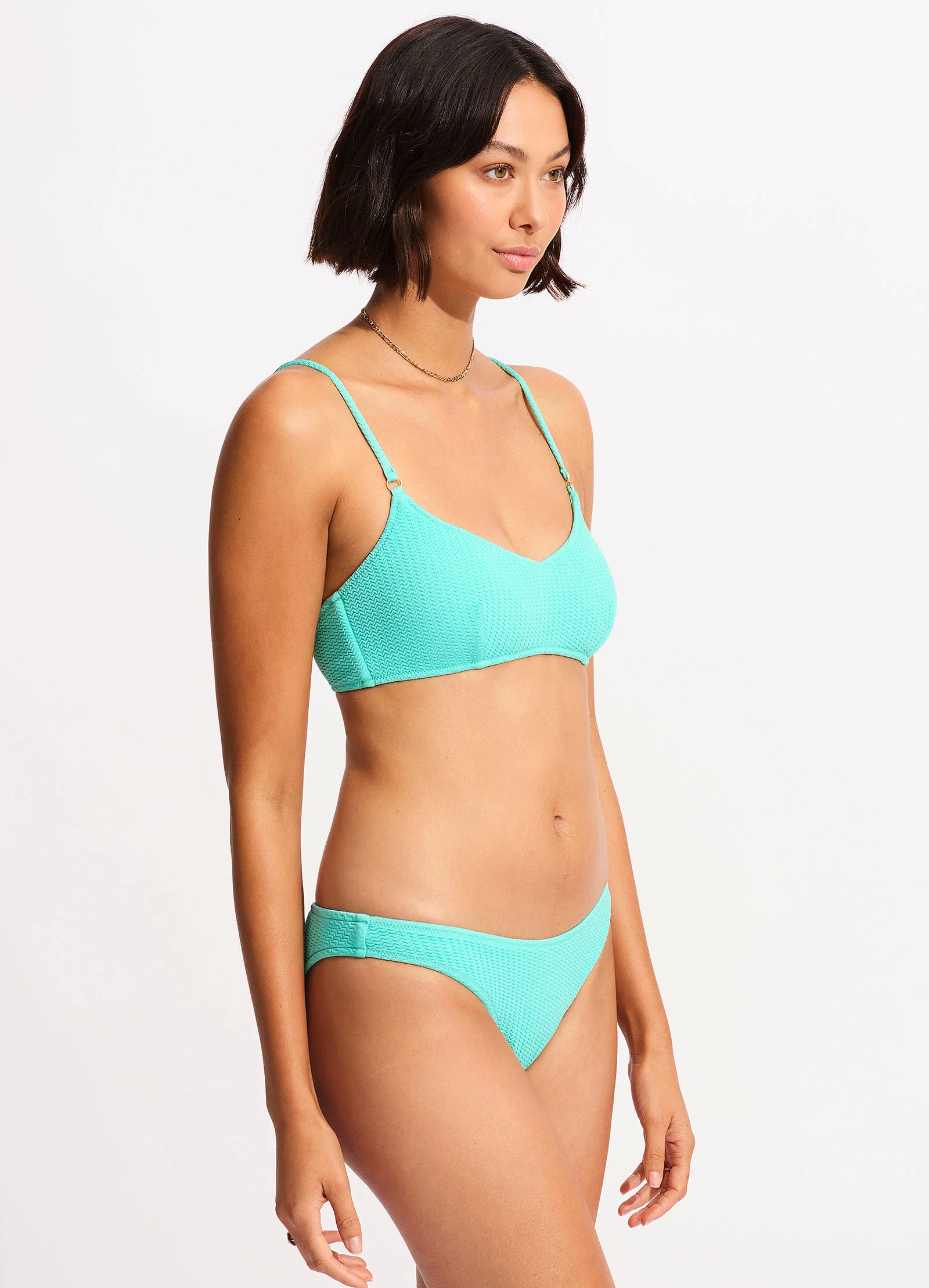 Sea Dive Bralette - Aruba Blue - Image 3