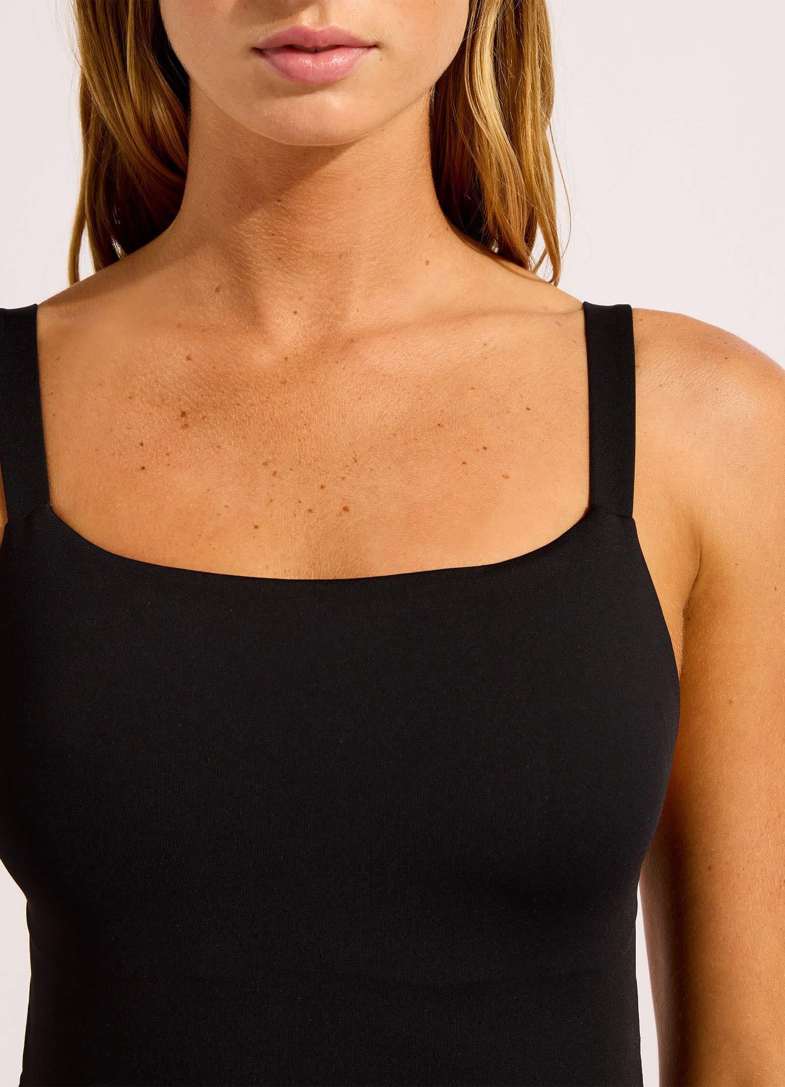 Seafolly Collective Square Neck One Piece Swimsuit - Image 5