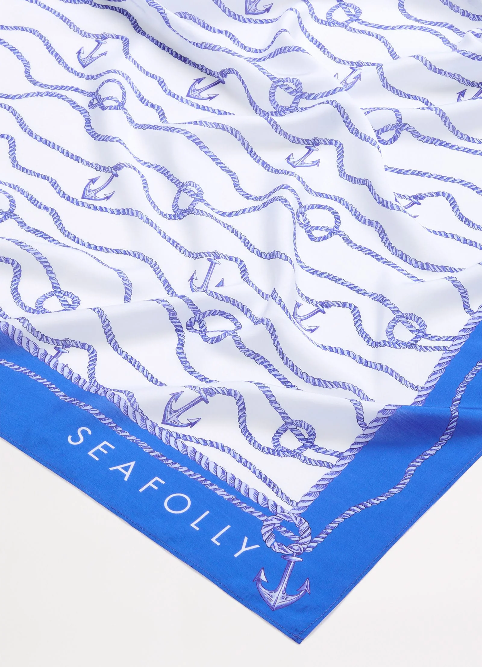 Set Sail Scarf - Azure - Image 4