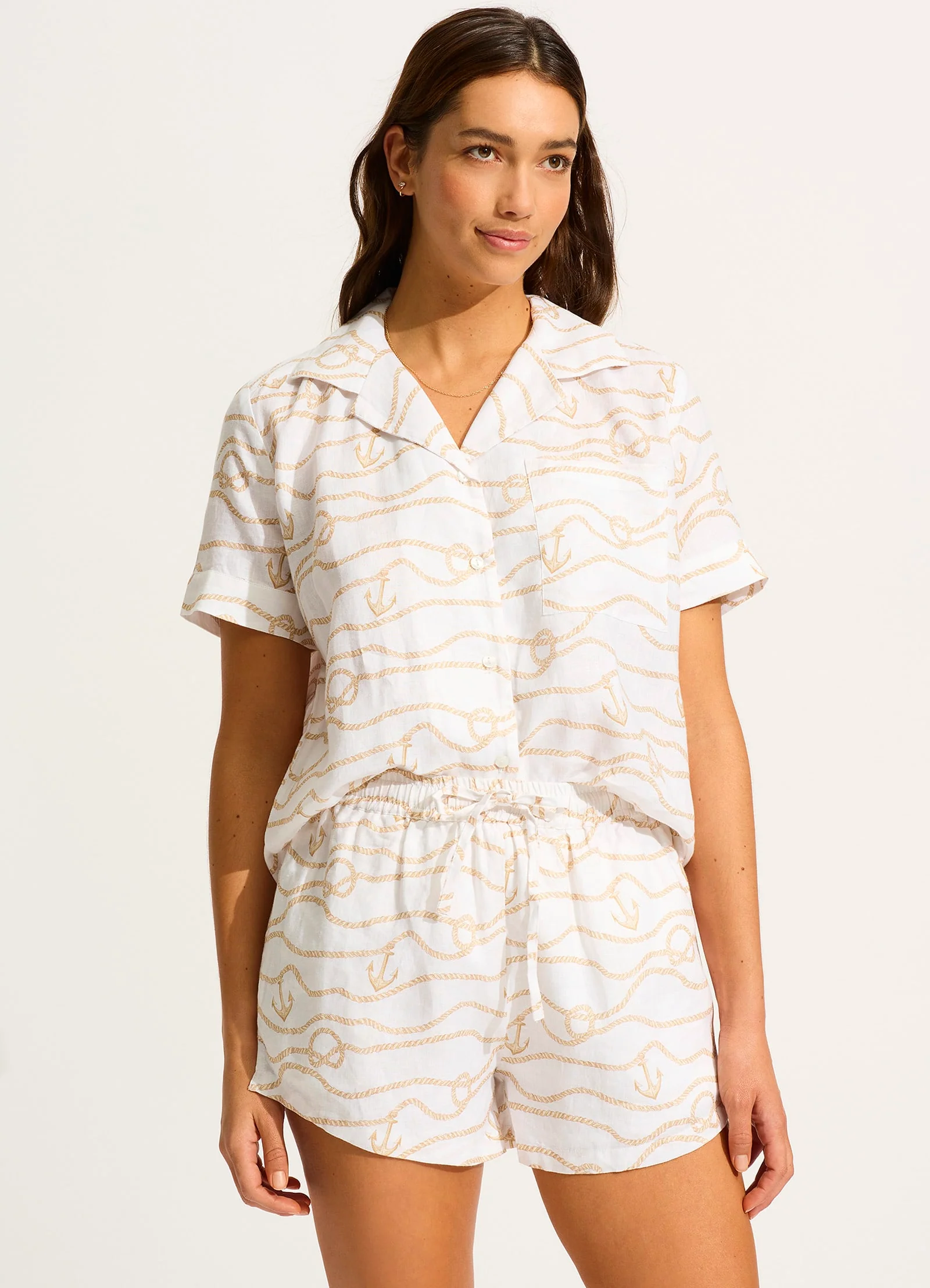 Set Sail Short - Ecru - Image 2